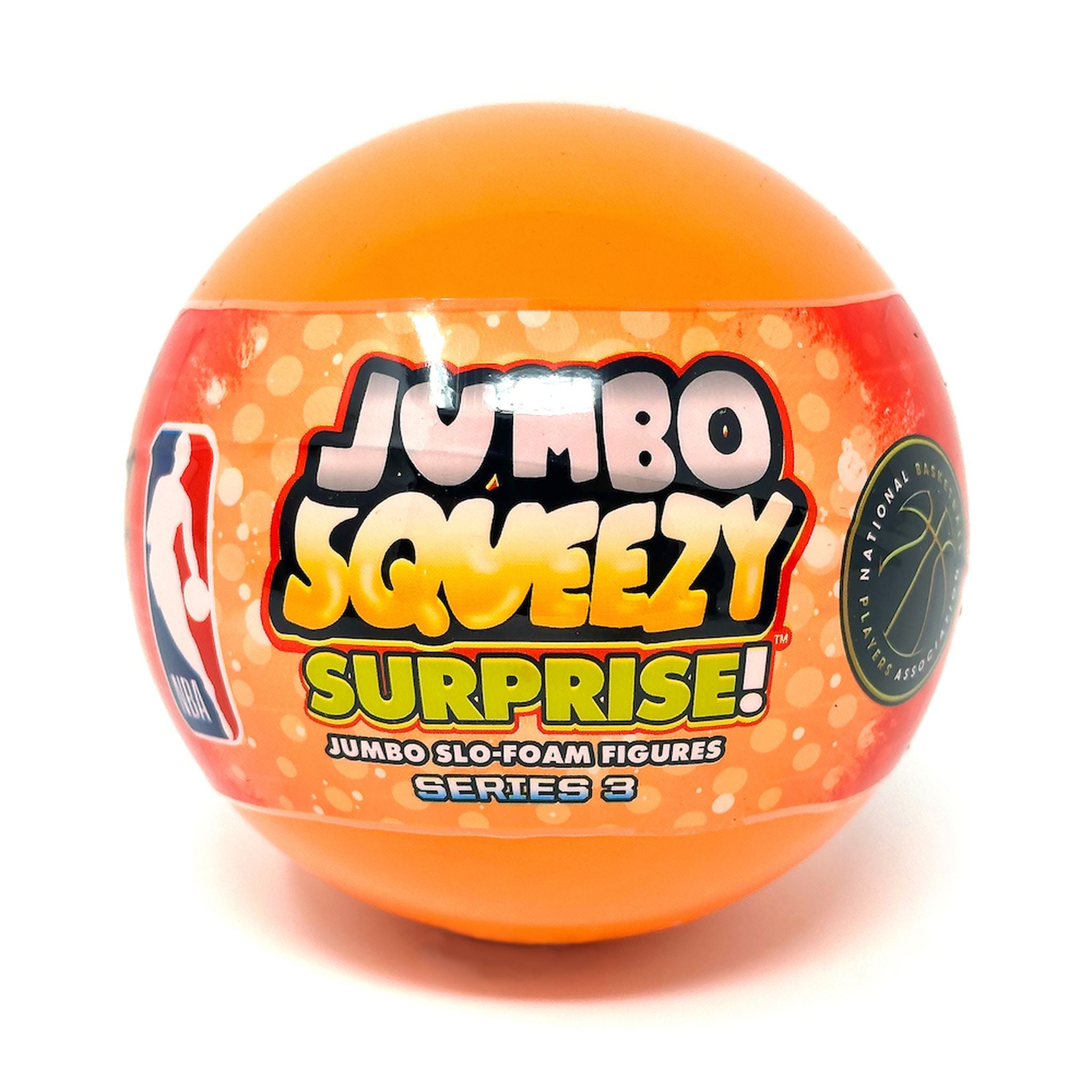 Hot Deal! 2024 NBA Series 3 Collectible Jumbo Squeezy Surprise Capsules