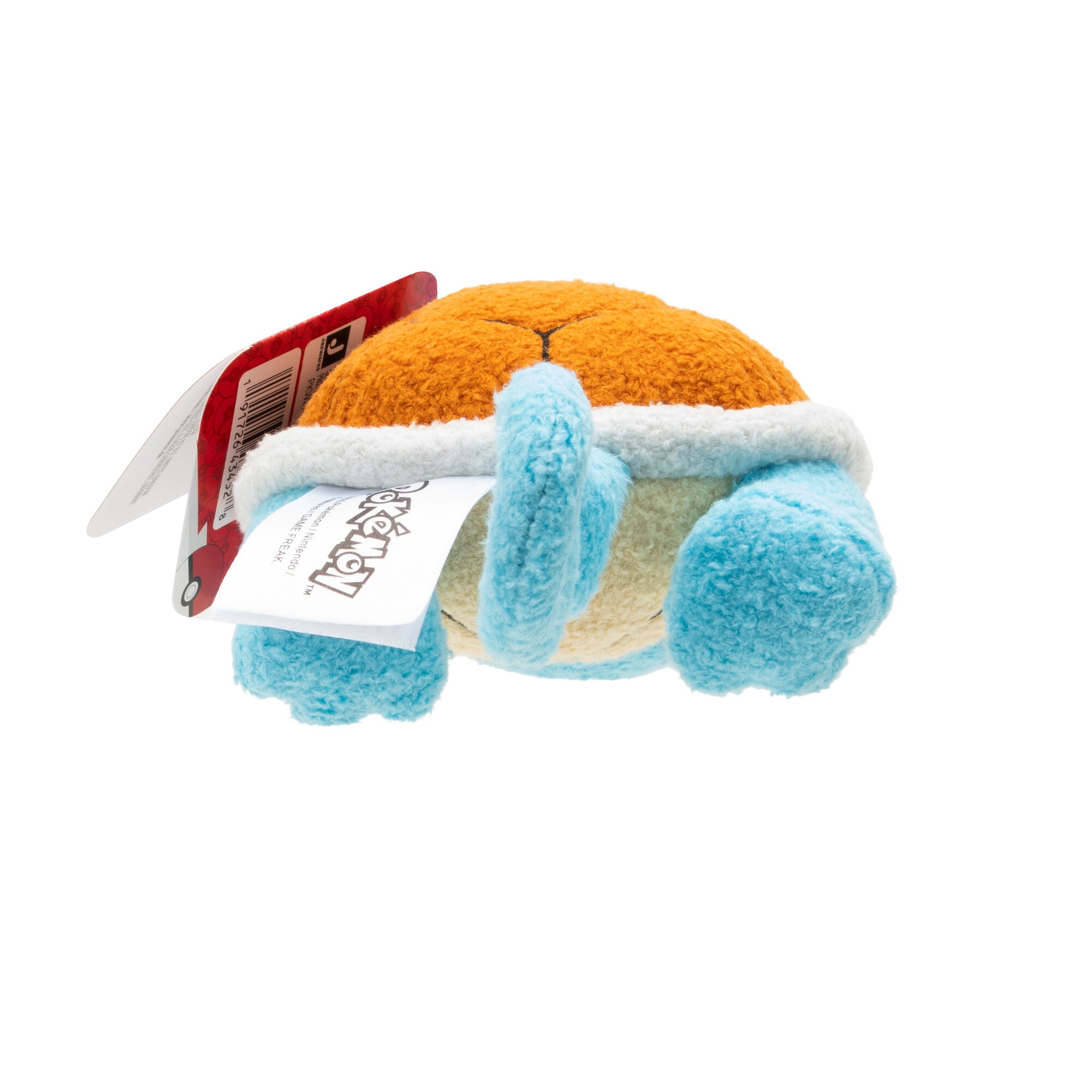 5-Inch Adorable Sleeping Squirtle Plush Toy for Pokémon Fans