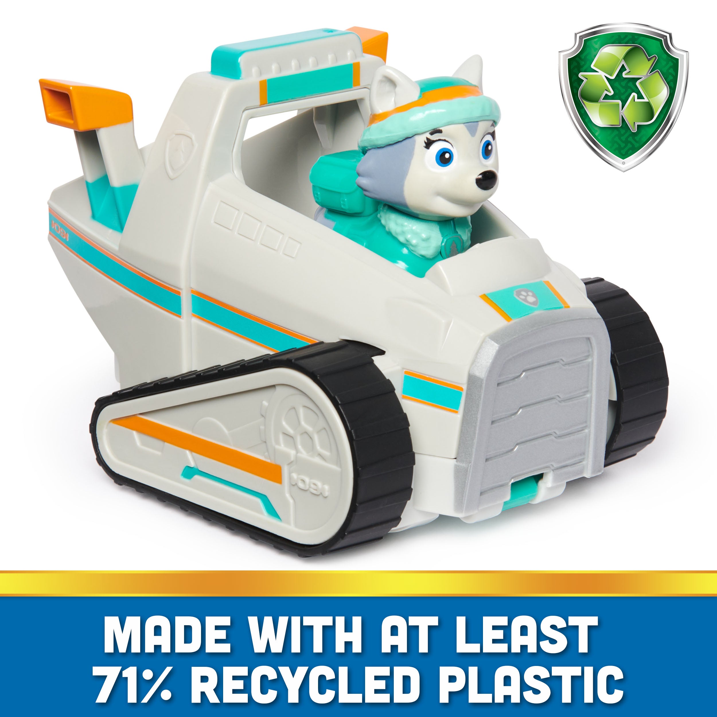 Eco-Friendly PAW Patrol Everest's Snow Plow Toy Vehicle
