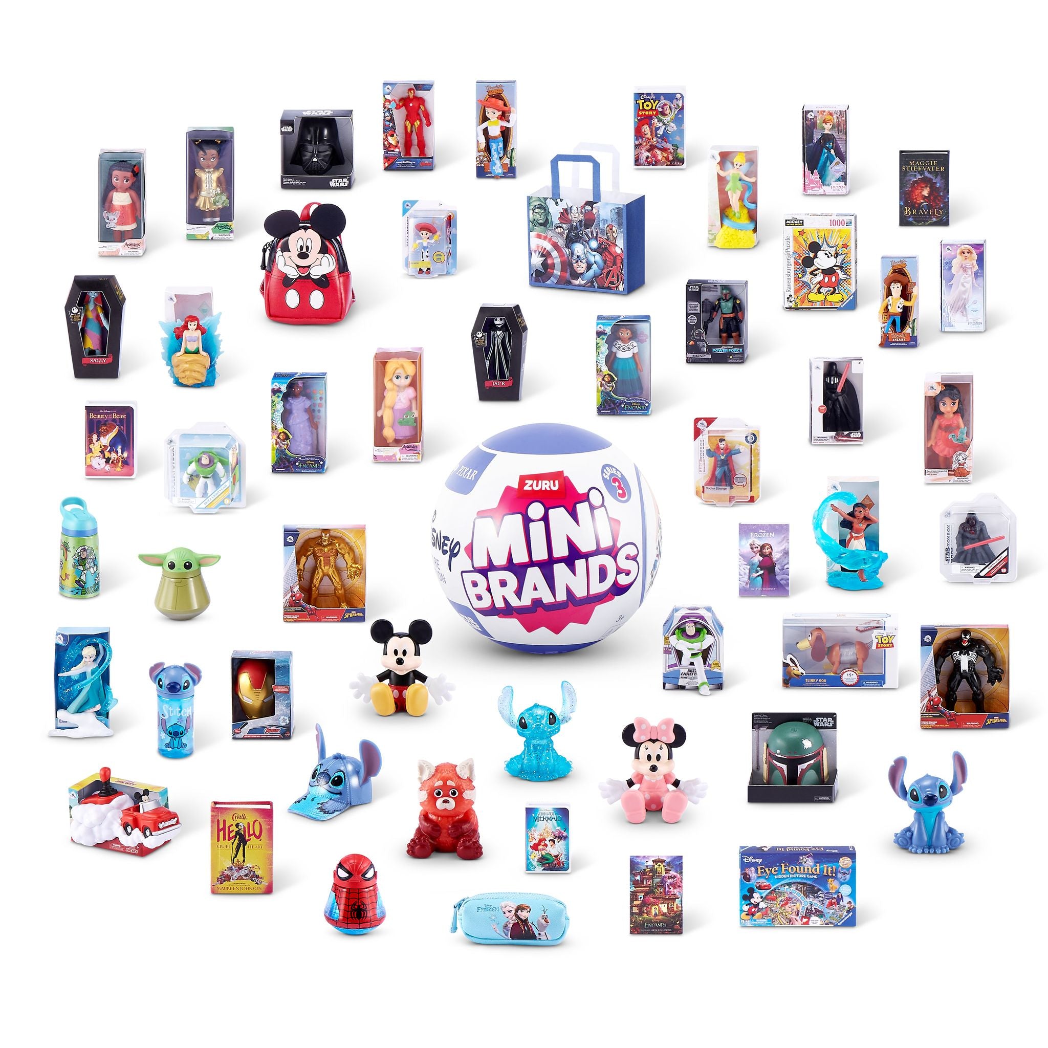 Hot! ZURU Mini Brands Disney Series 3 Collectibles
