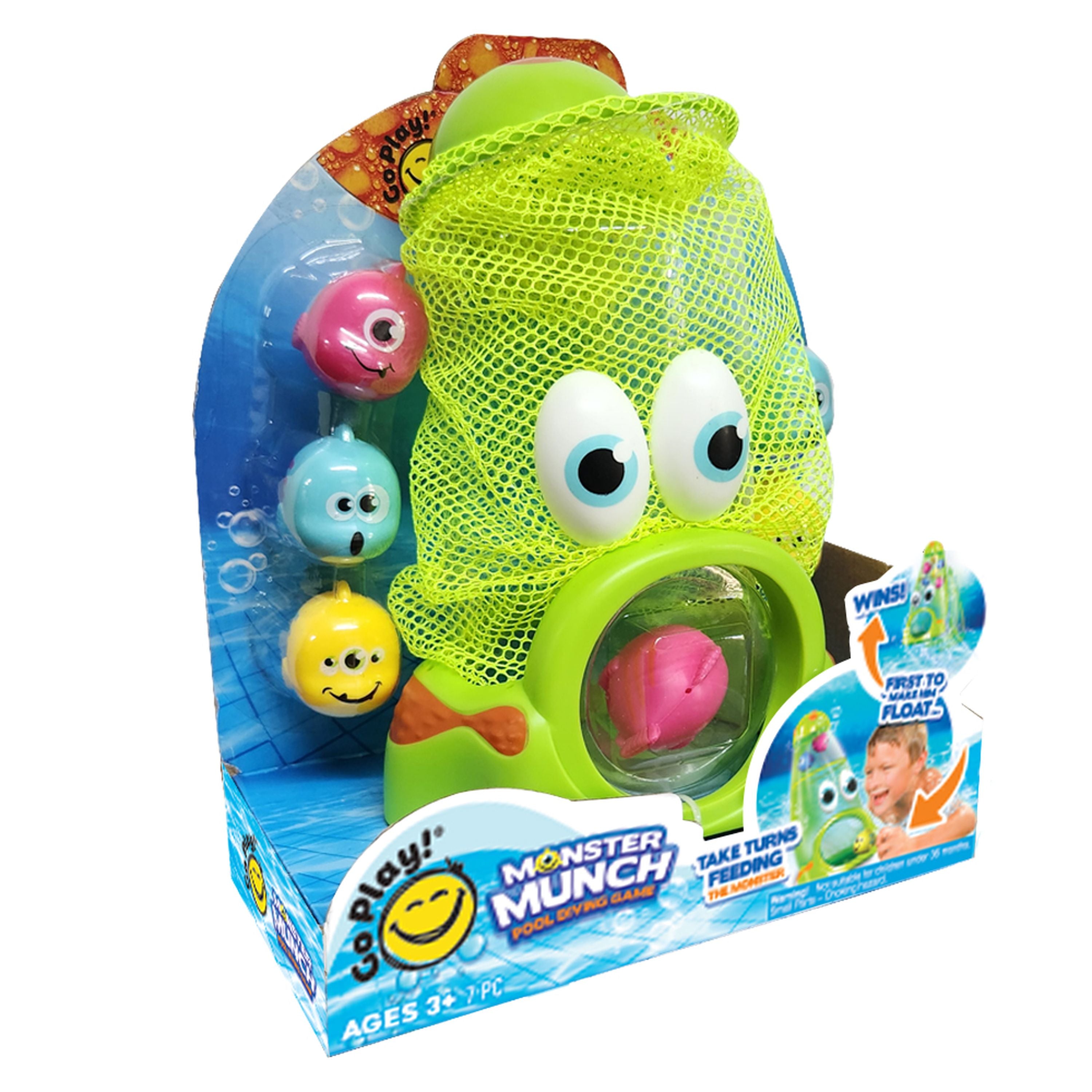 Hot! Go Play Monster Munch Pool Diving Game