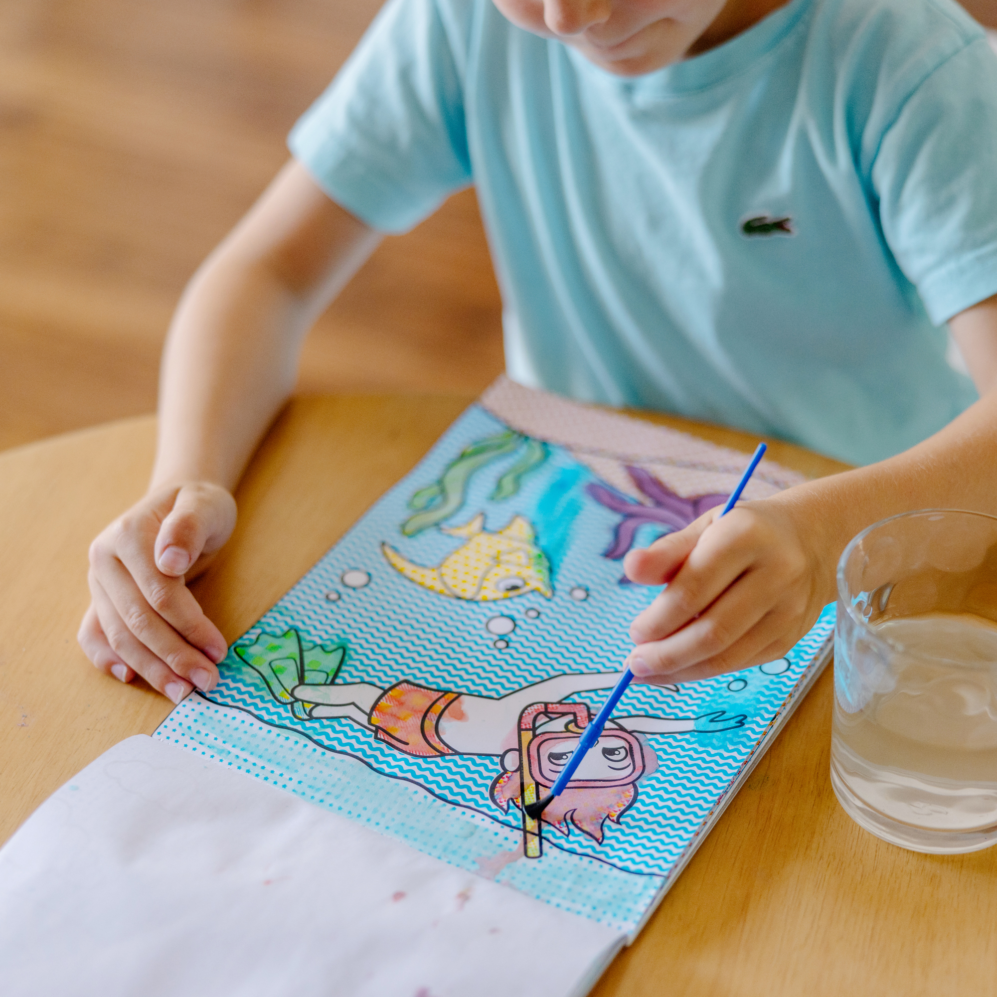 Melissa & Doug First Water-Painting Set: Pirates, Space, Construction & More