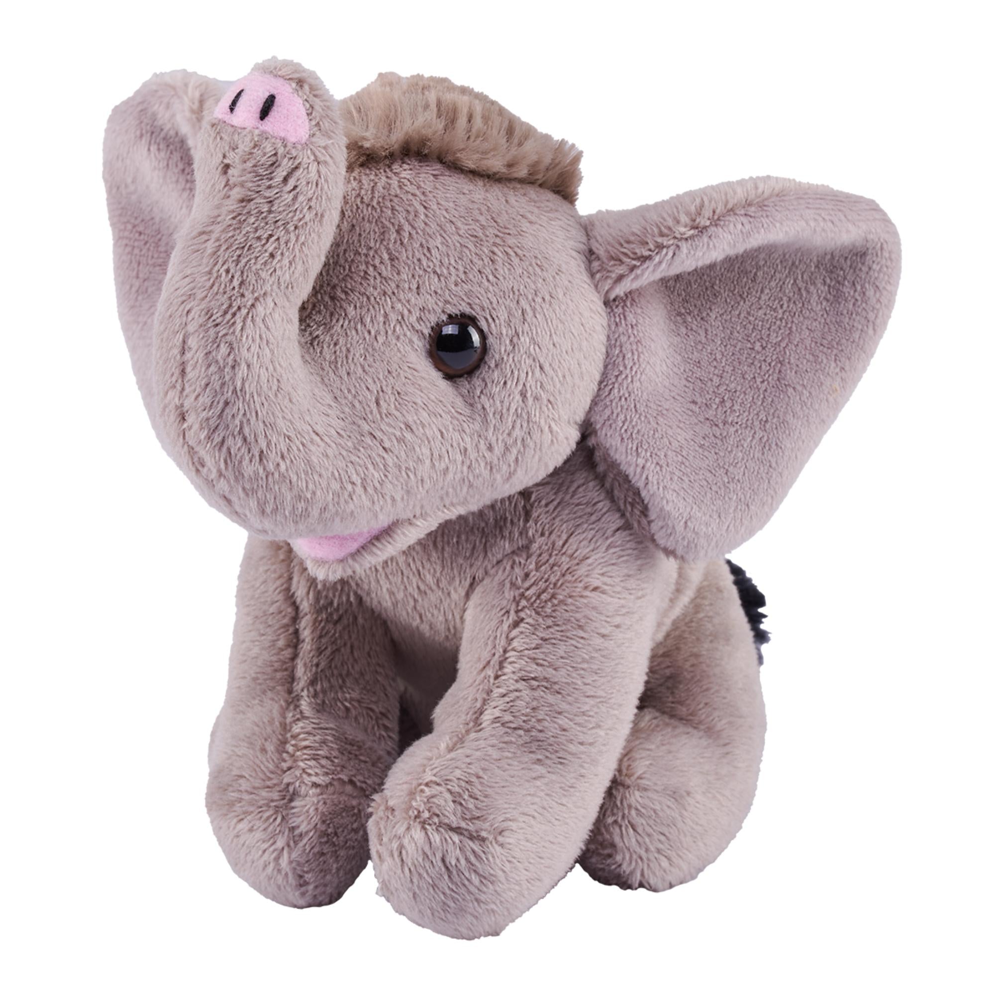 Wild Republic 5-Inch Eco-Friendly Pocket-Sized Elephant Plush