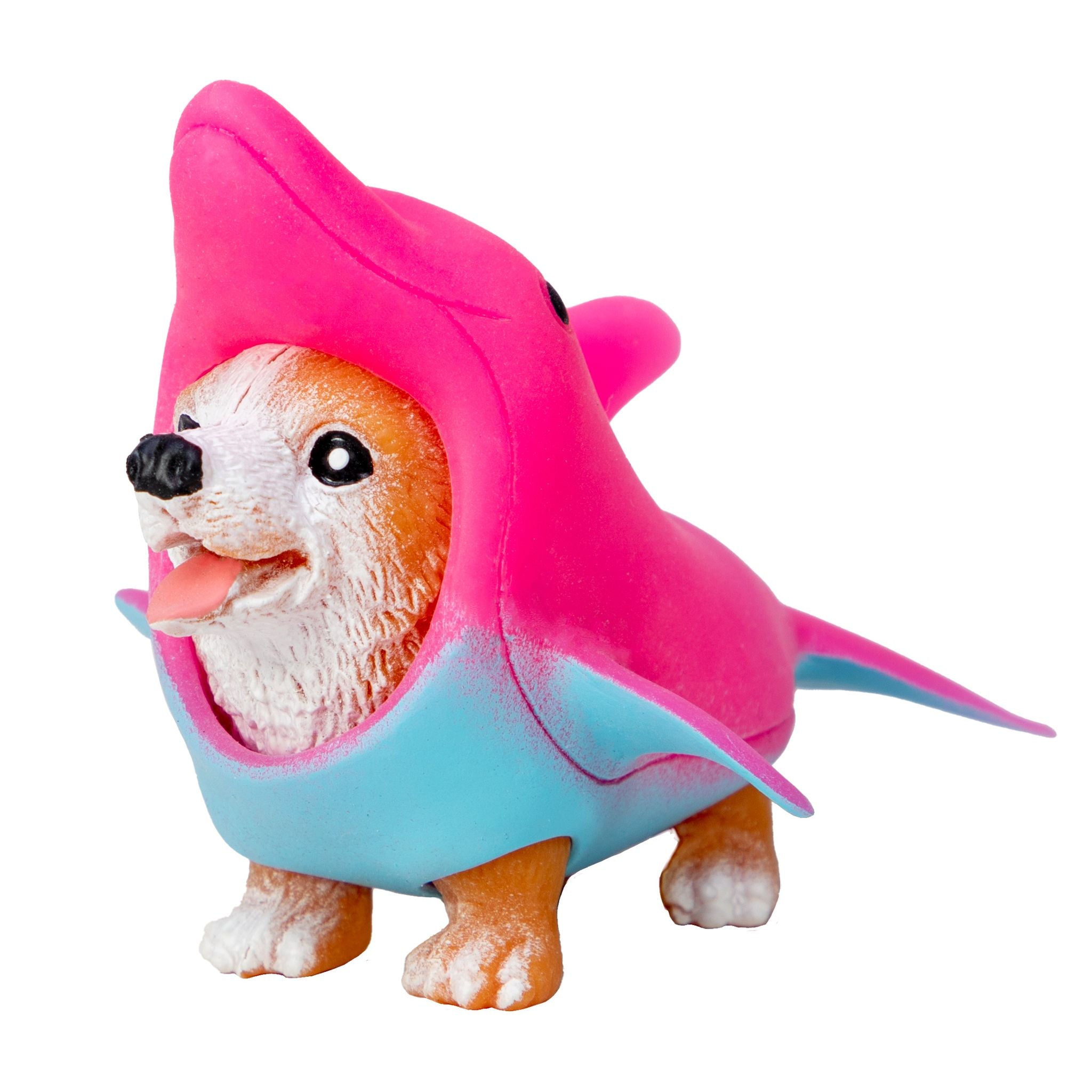 Schylling Assorted Styles Party Animals Rave Puppies - Squishy Collectibles