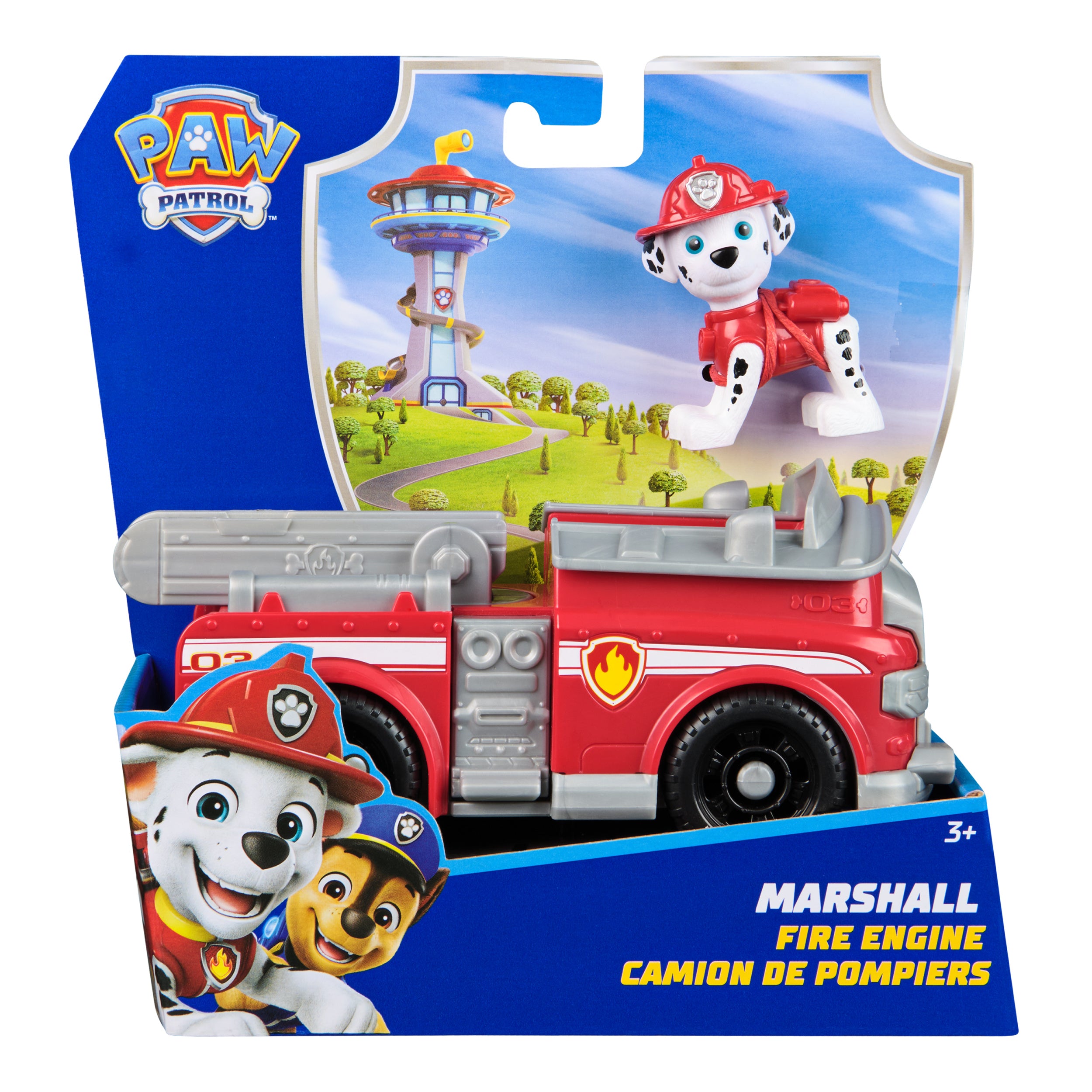 Eco-Friendly PAW Patrol Marshall's Basic Rescue Firetruck Toy