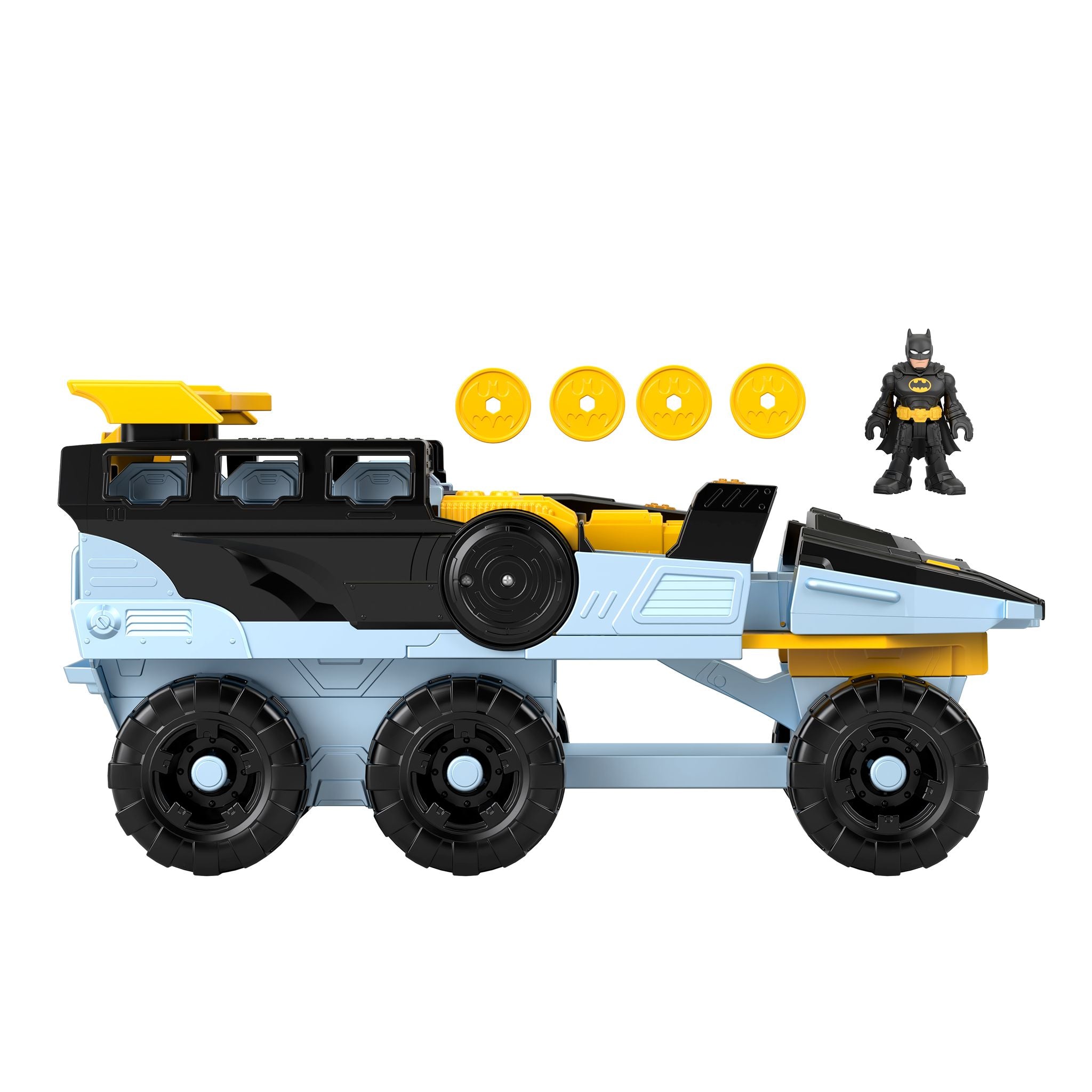 Fisher-Price Imaginext DC Super Friends Extra-Large Transforming Bat-Tank for Preschoolers