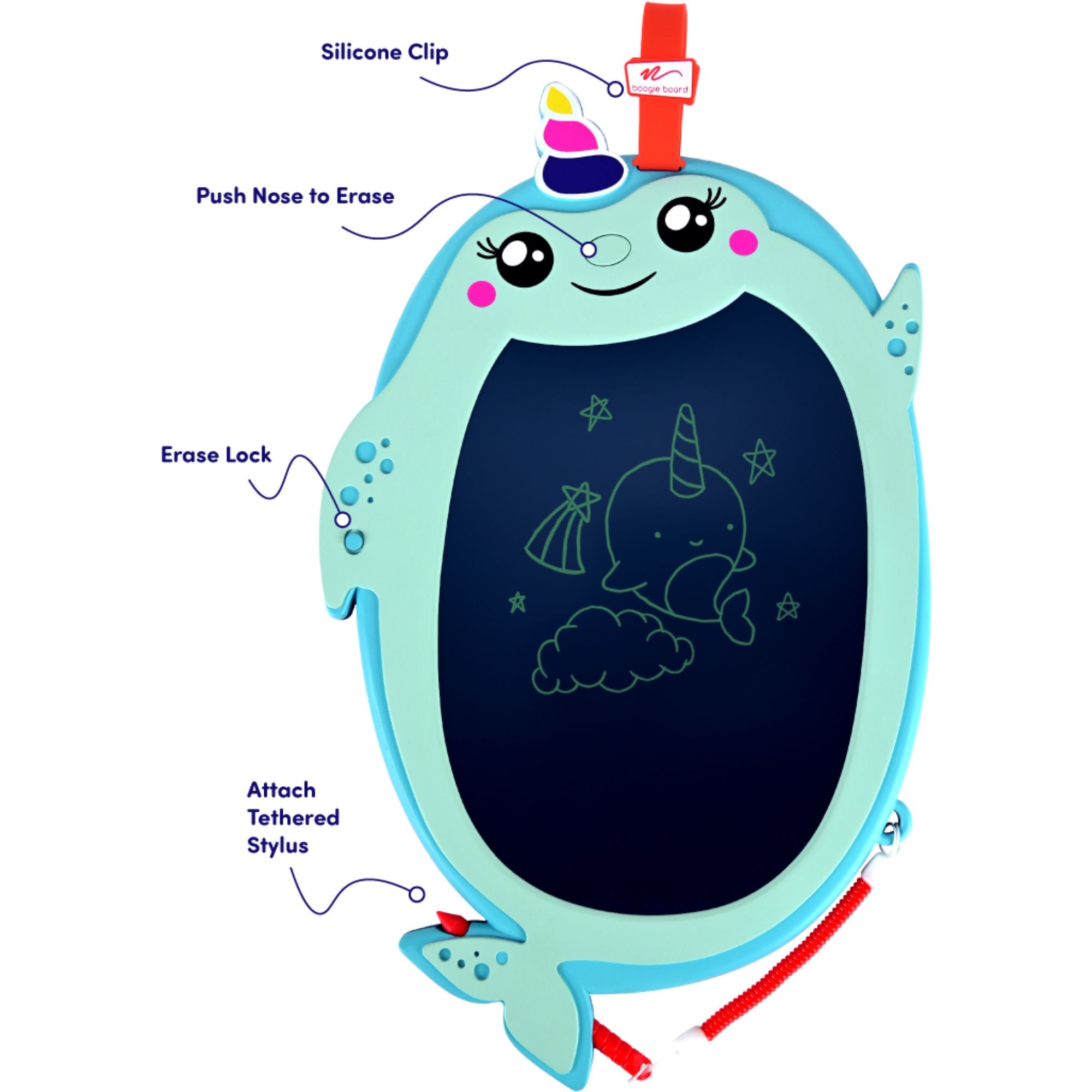 Boogie Board Sketch Pals Norah - Large Kids' Collectible Doodle Board, Ideal for On - the - go Fun!