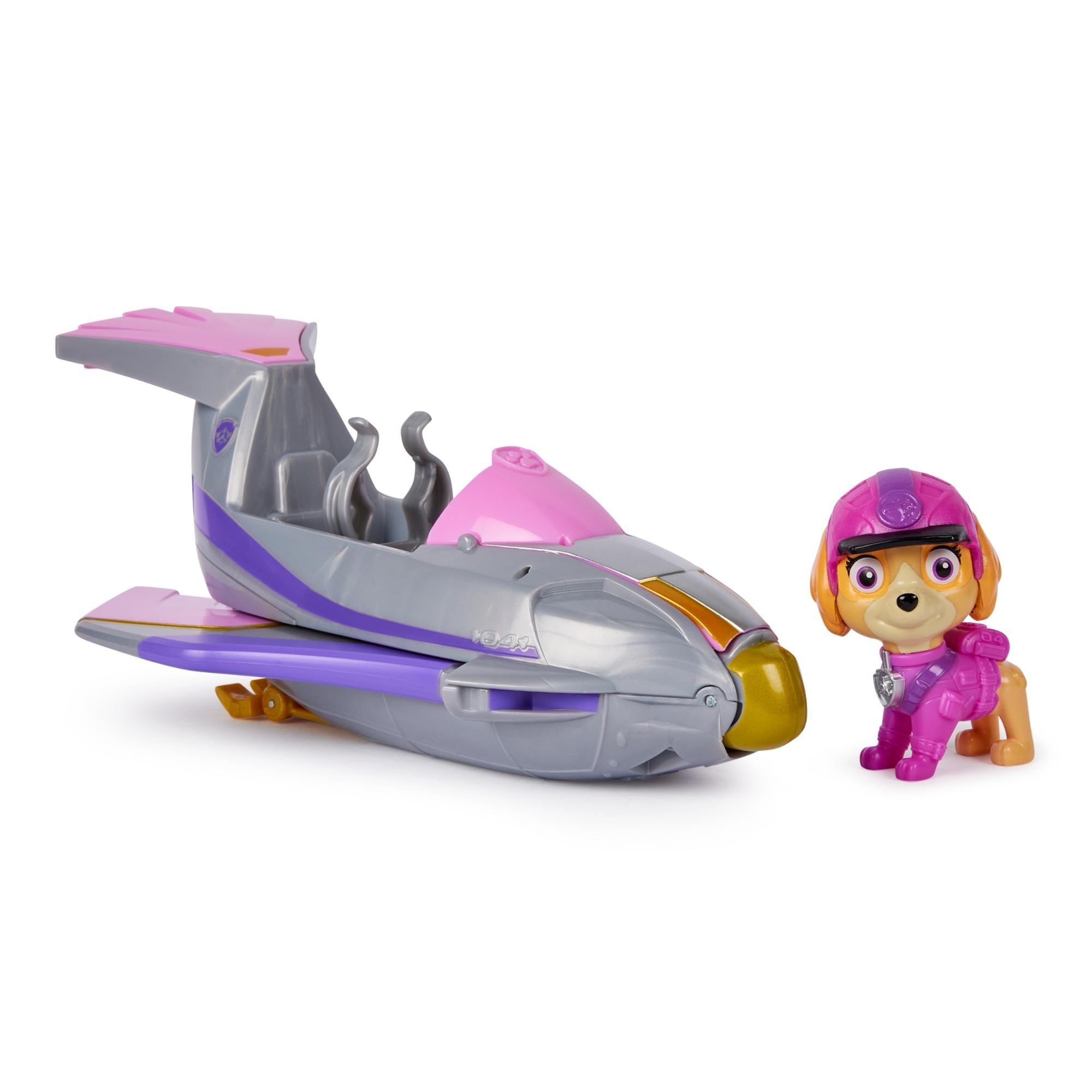 PAW Patrol Jungle Pups - Skye's Transformable Falcon Jet Vehicle Toy