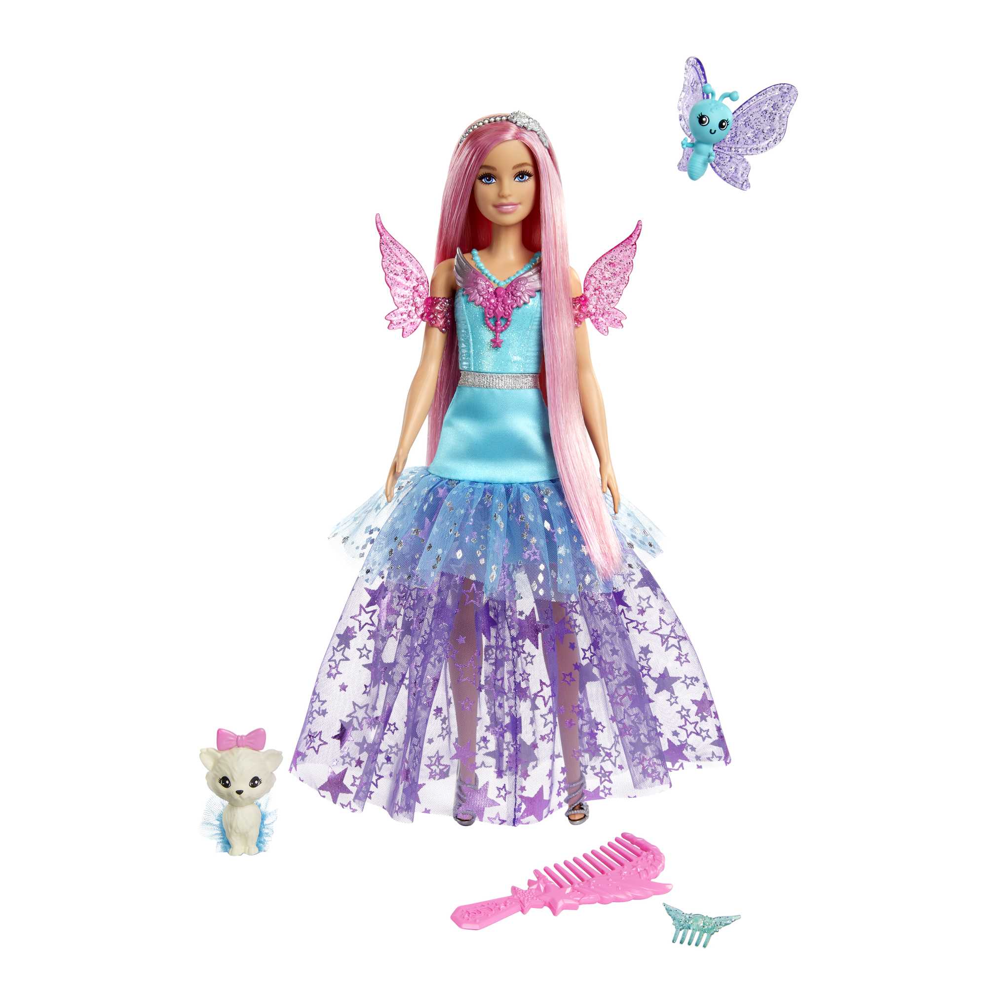 Barbie Malibu Magic Doll with Two Adorable Pets