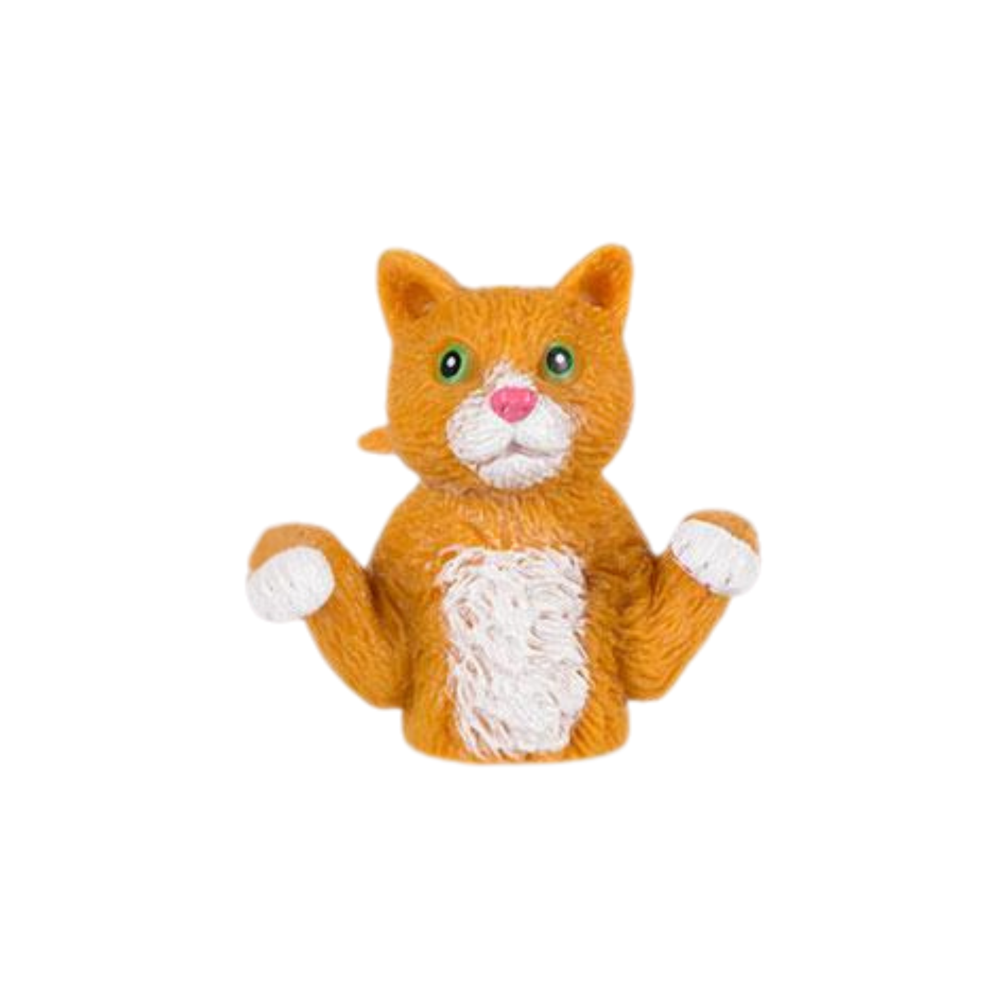 Assorted Styles of Adorable Cat Finger Puppets - Perfect for Puppet Shows!