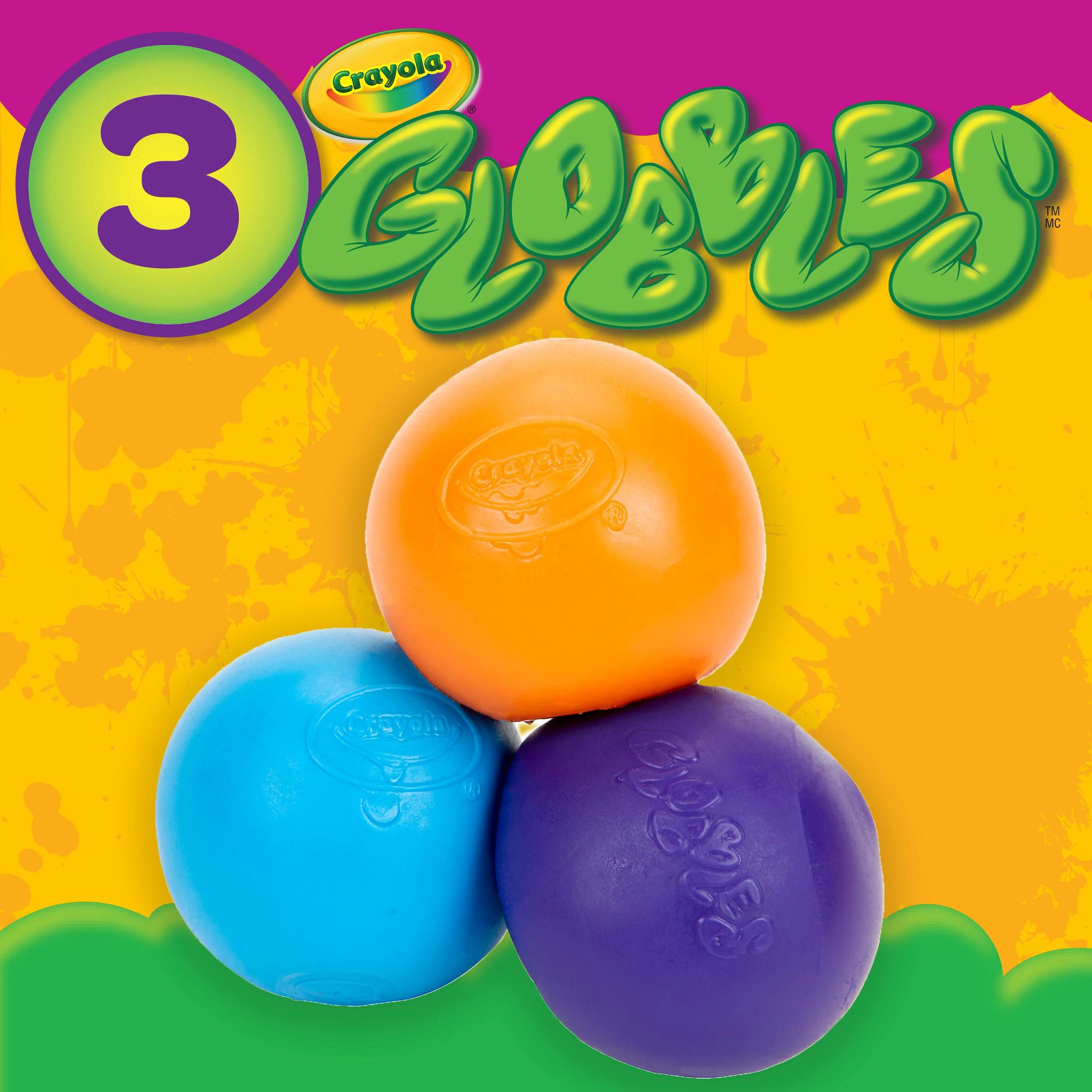 Crayola Globbles Fidget Toy Assorted Styles - 3 Pack Ideal for Stress Relief