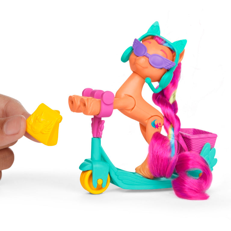 Sunny Starscout My Little Pony Articulated Rolling Scooter Toy