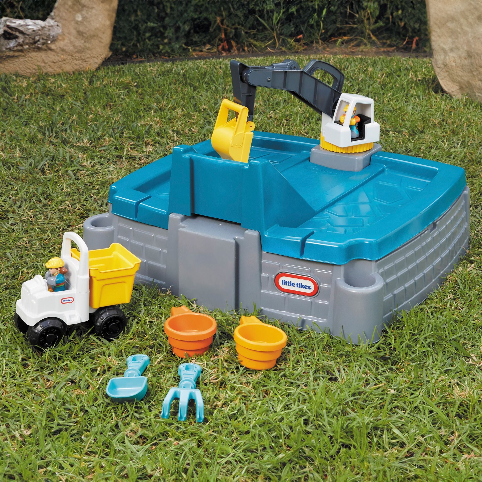 Hot Deal! Little Tikes Outdoor Dirt Diggers Excavator Sandbox for Young Explorers