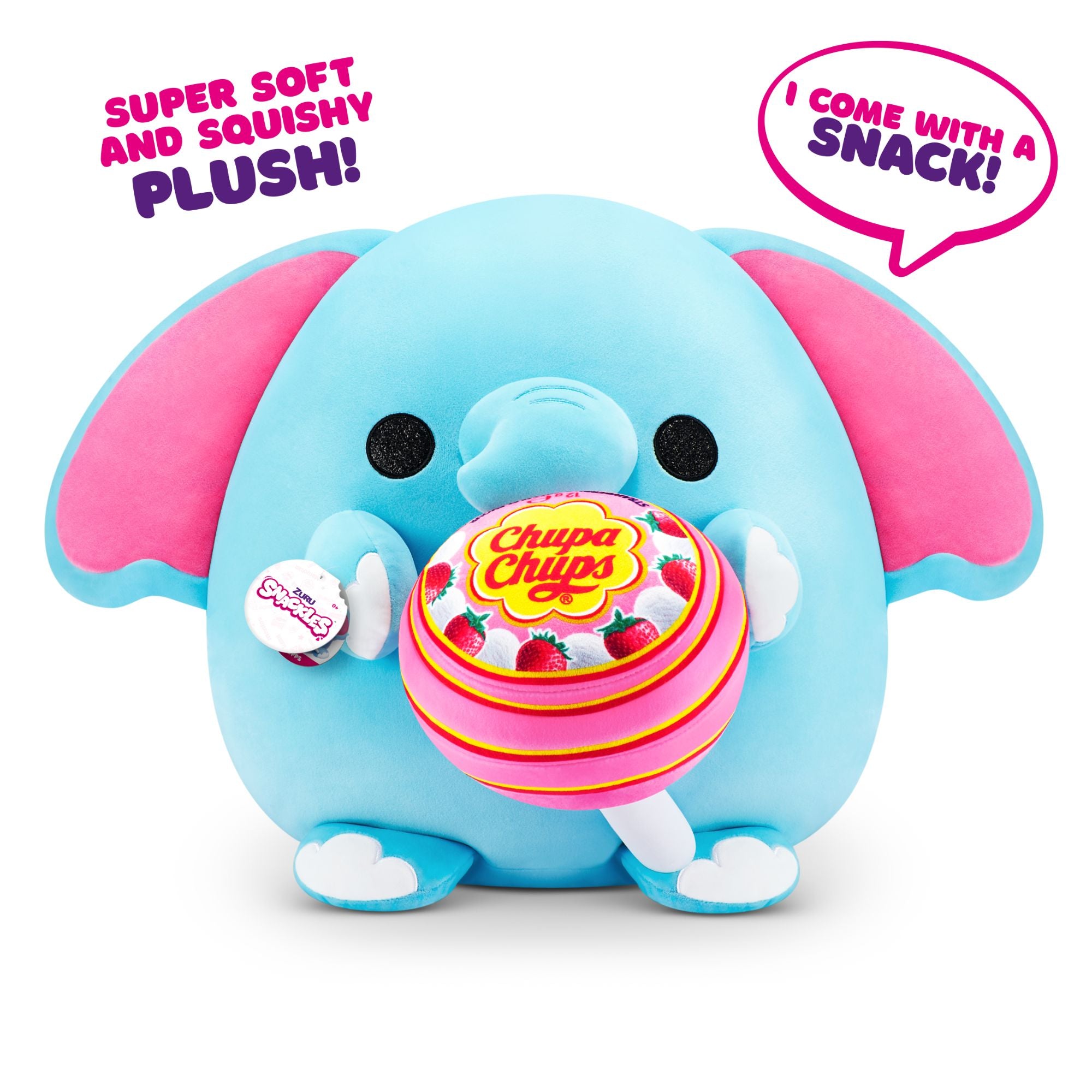 ZURU Super Sized Ultra Soft Snackles Plush Lottie