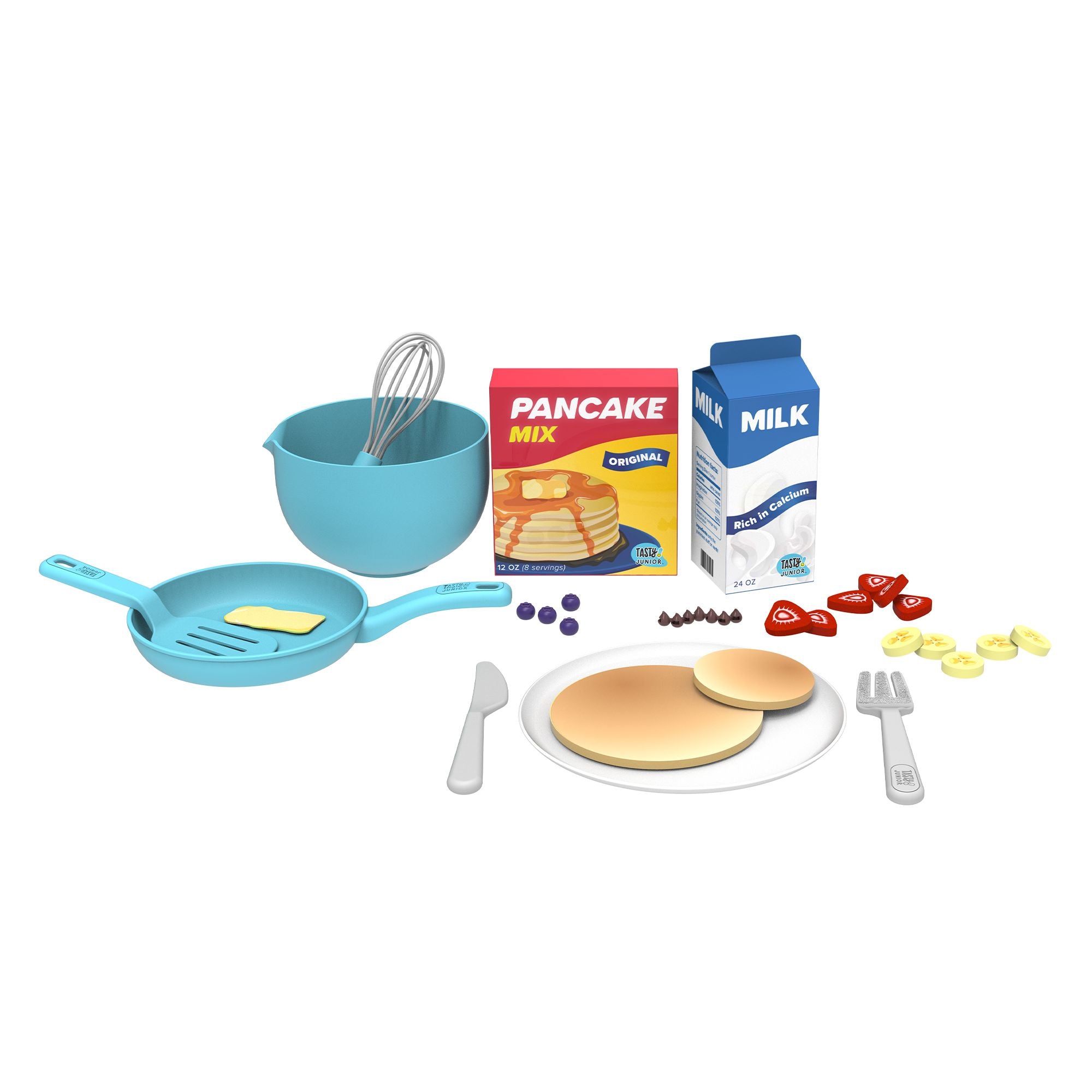 28-Piece Tasty Junior Pancake Preparation and Serving Set