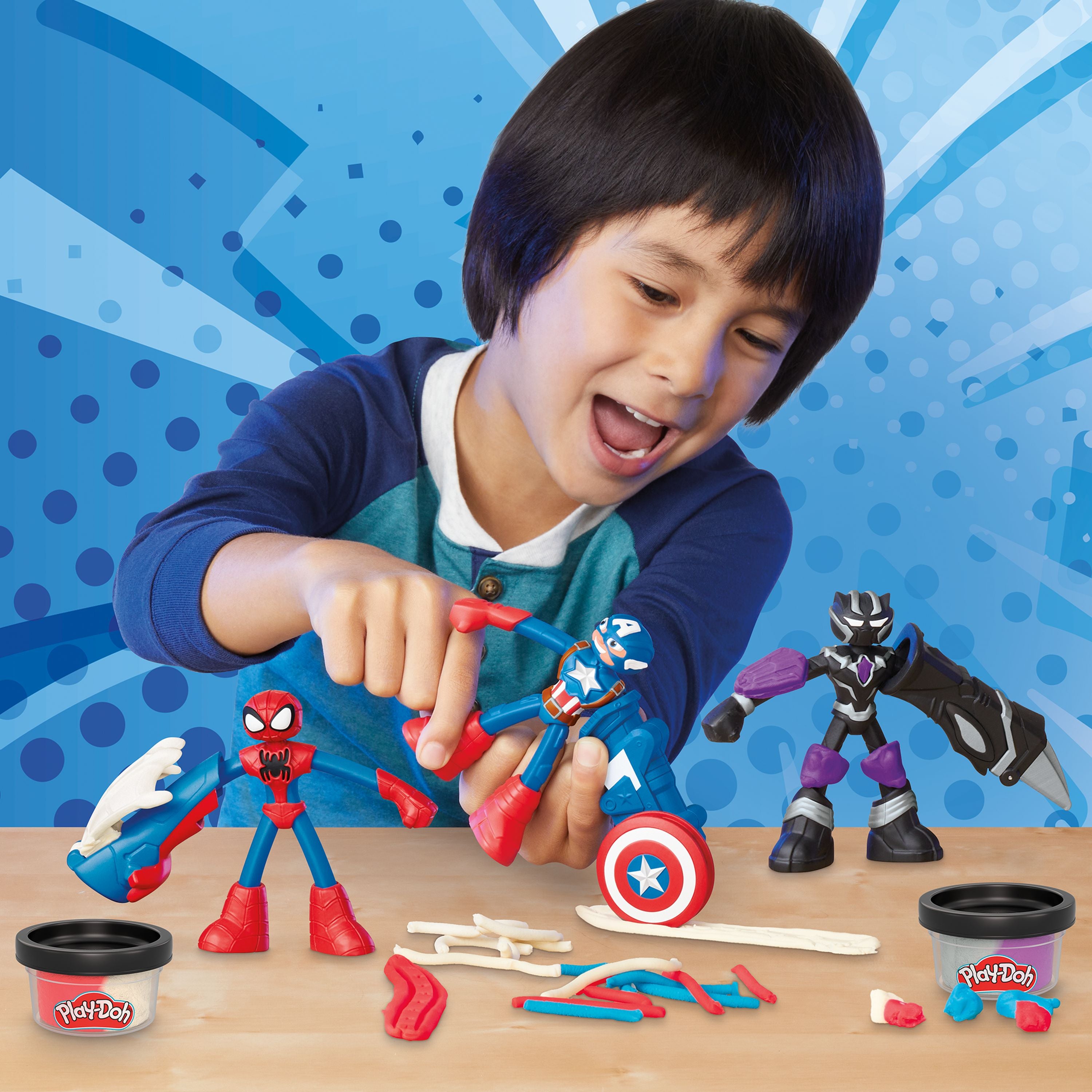 Play-Doh Marvel Superhero Adventure Set for Creative Kids