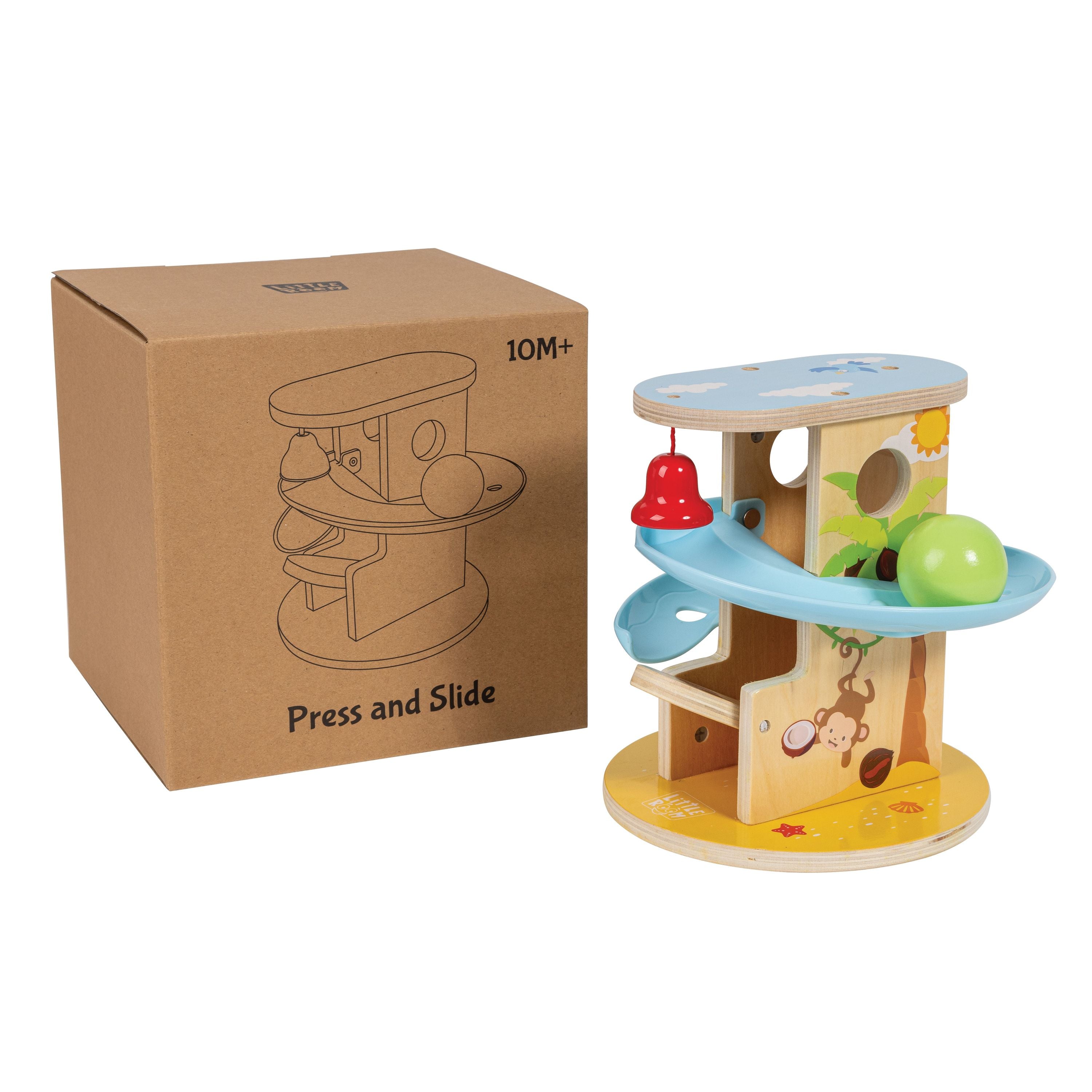 Little Room Interactive Press and Slide Toy for Endless Fun