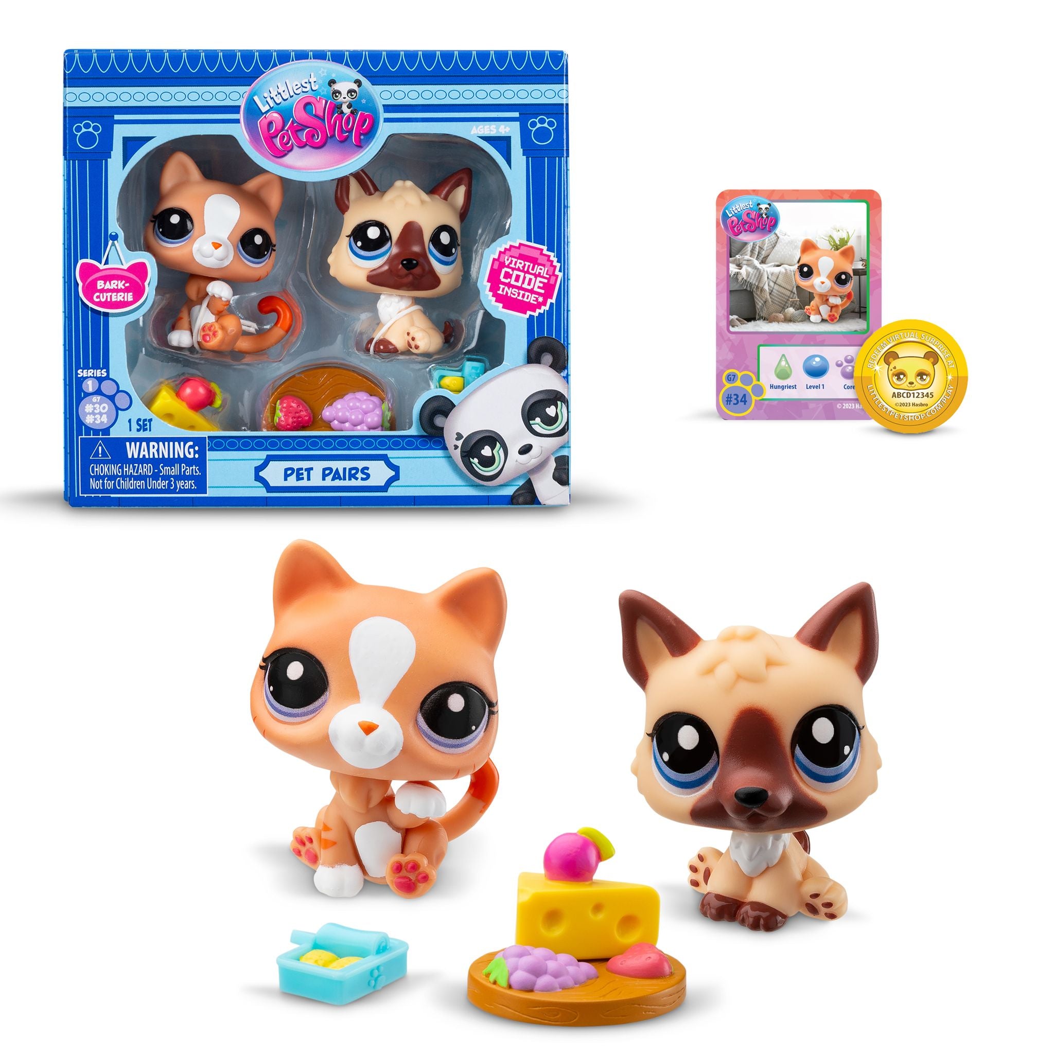 Hot! Littlest Pet Shop Pet Pairs - Bark-Cuterie