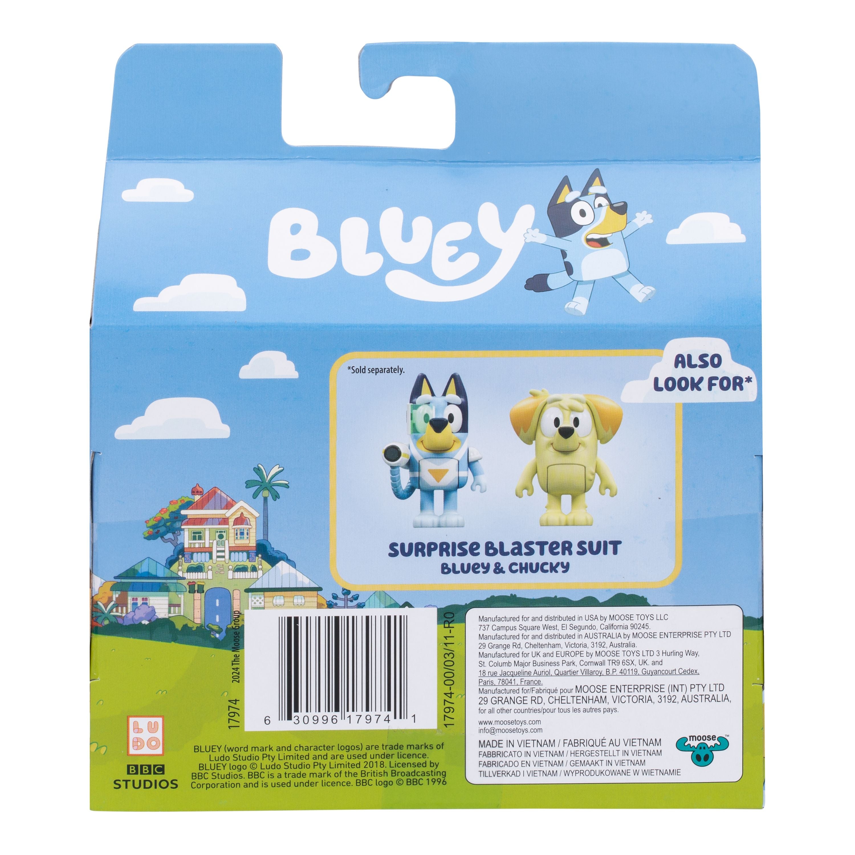 Hot Sale! Bluey Season 12 Fairytale Themed 2-Figure Set with Chilli & Bandit