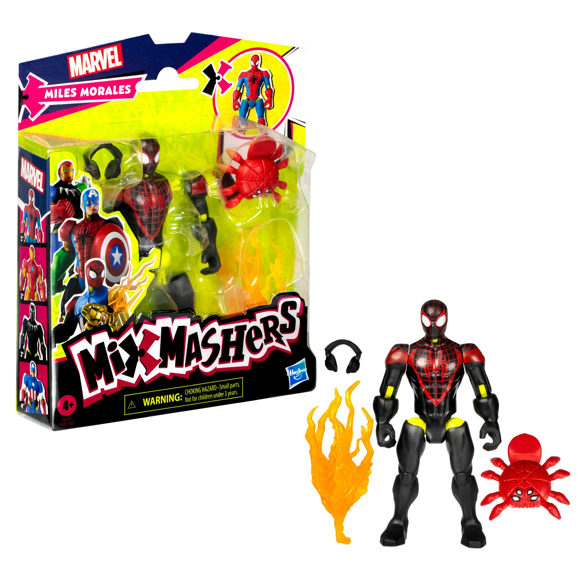 Spiderman Mixmashers Miles Morales Collectible Basic Action Figure