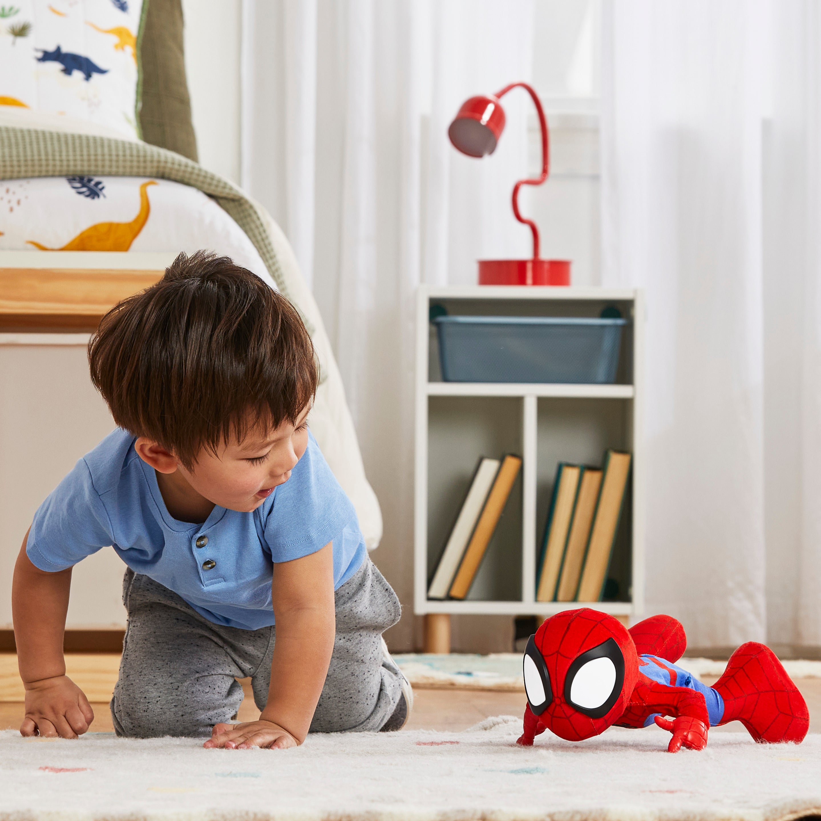 Marvel Spidey and His Amazing Friends Interactive Dance & Crawl Spidey Toy