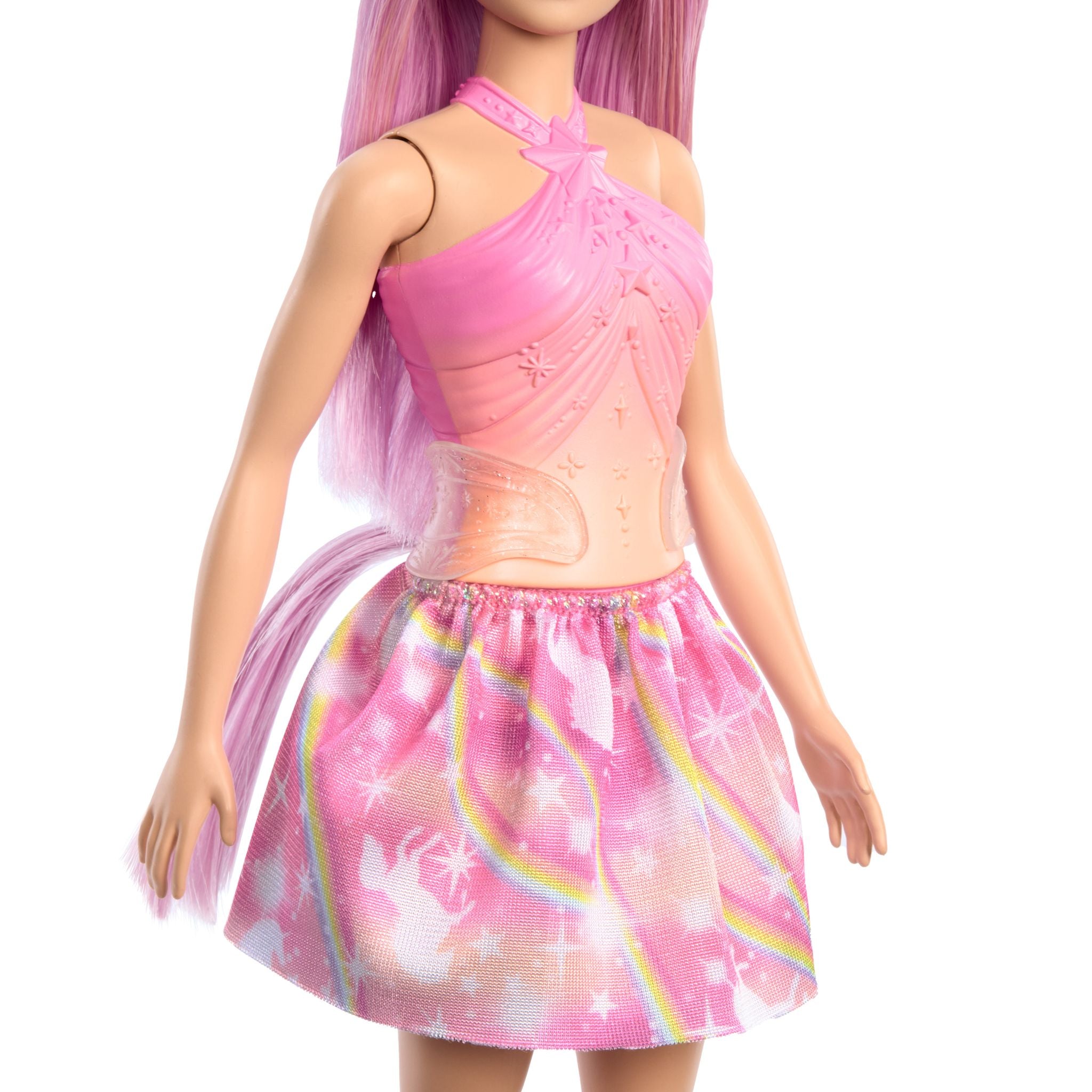Hot Sale! Barbie Dreamtopia Unicorn Doll Featuring Stunning Pink Hair for Kids