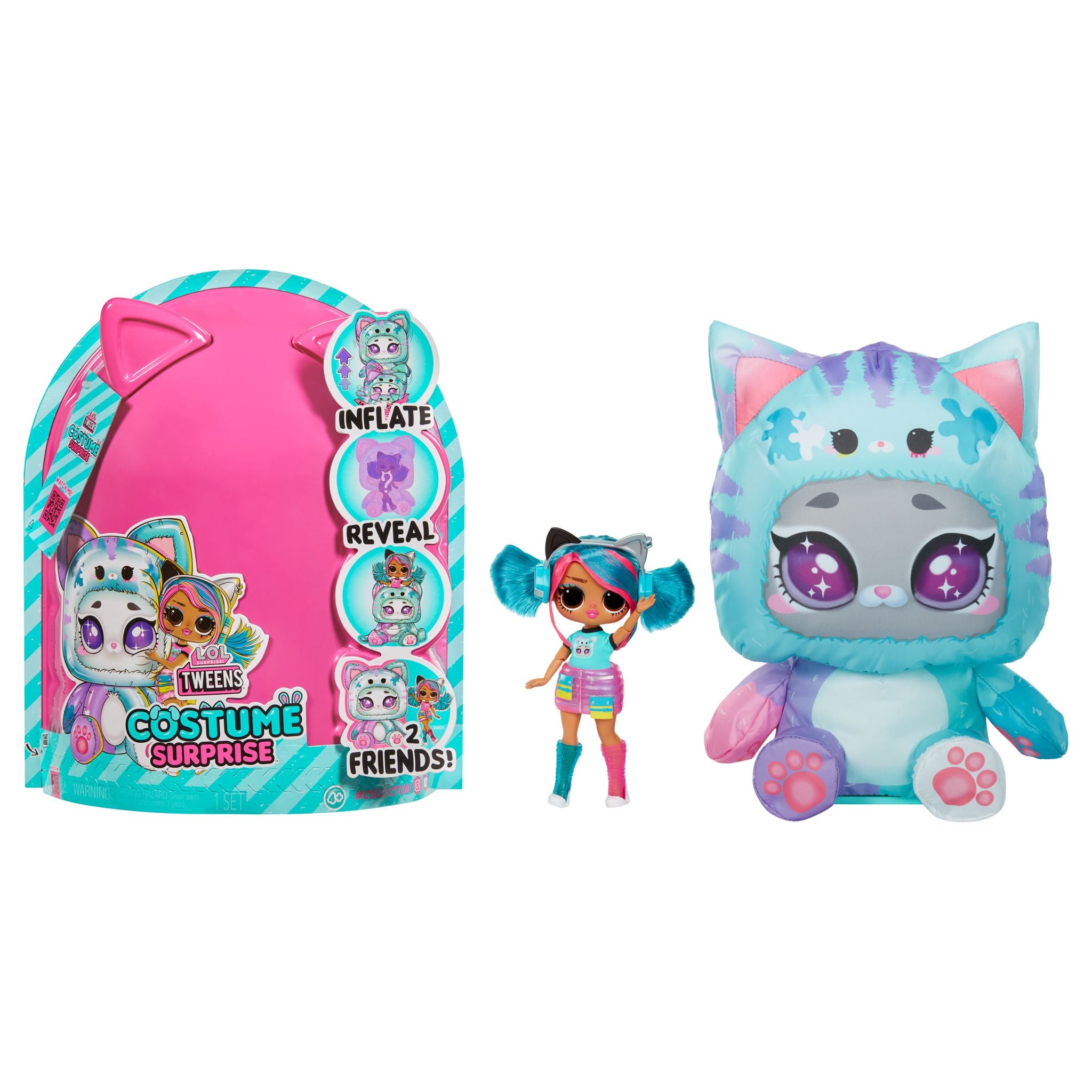 Hot! L.O.L. Surprise Tweens - Emma Emo Costume Surprise Doll
