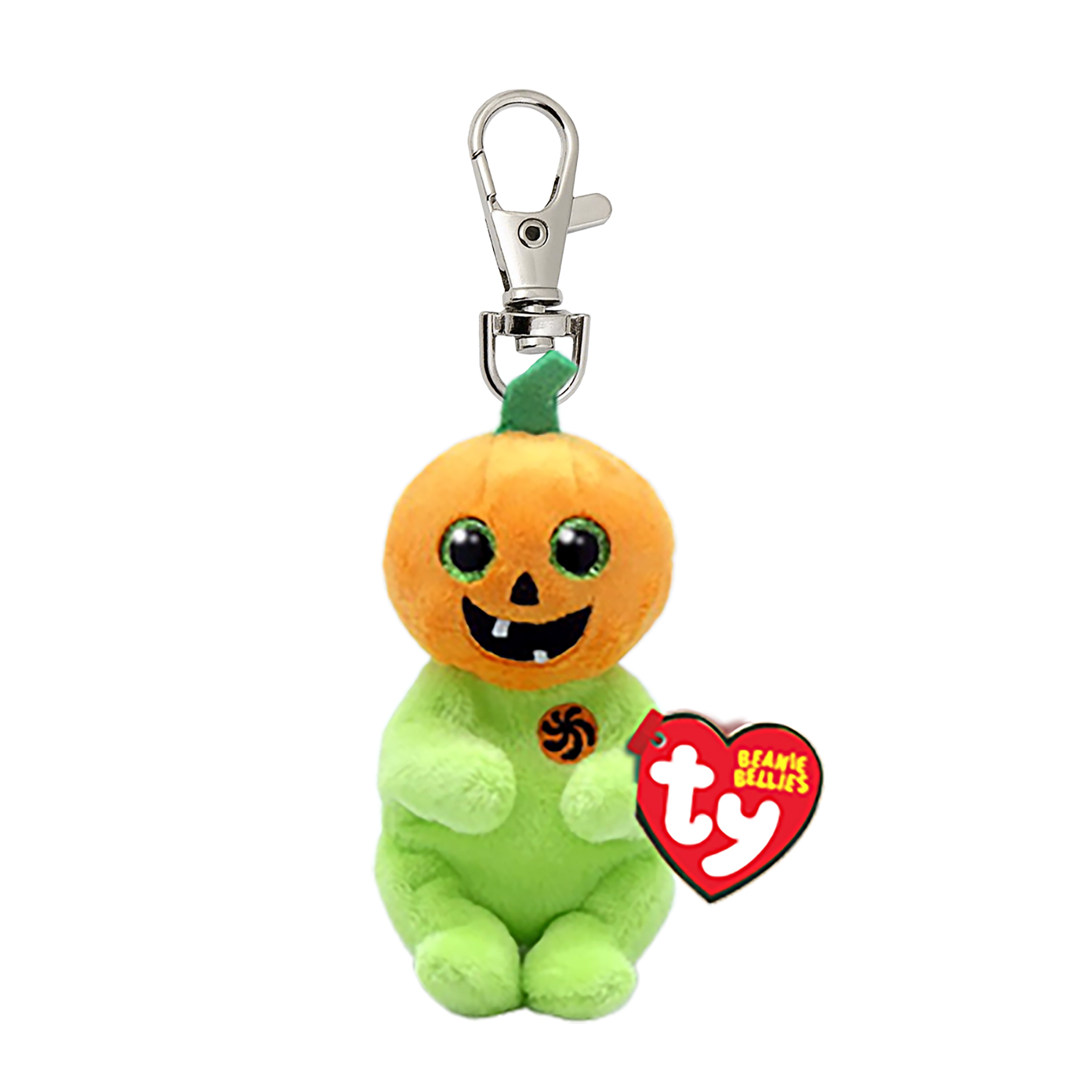 Get Your 2023 Ty Beanie Bellies Clip Hollow Halloween Pumpkin - Perfect Collectible!