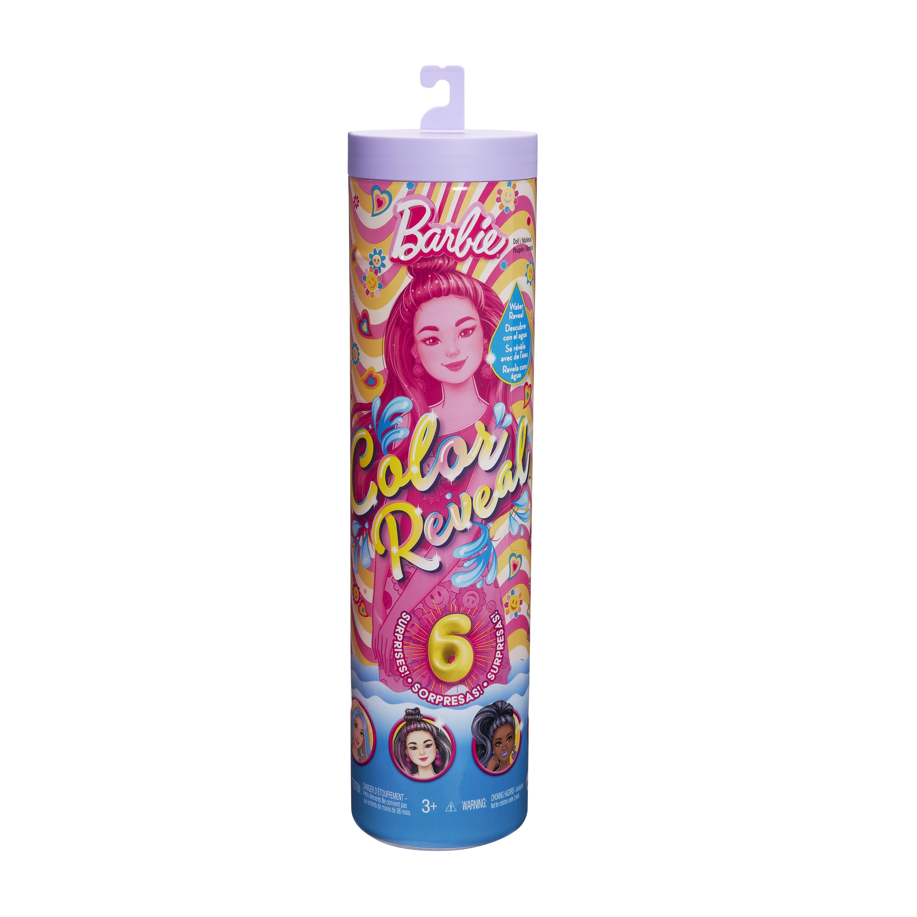 Hot! Barbie Colour Reveal Rainbow Groovy Series Assorted Dolls