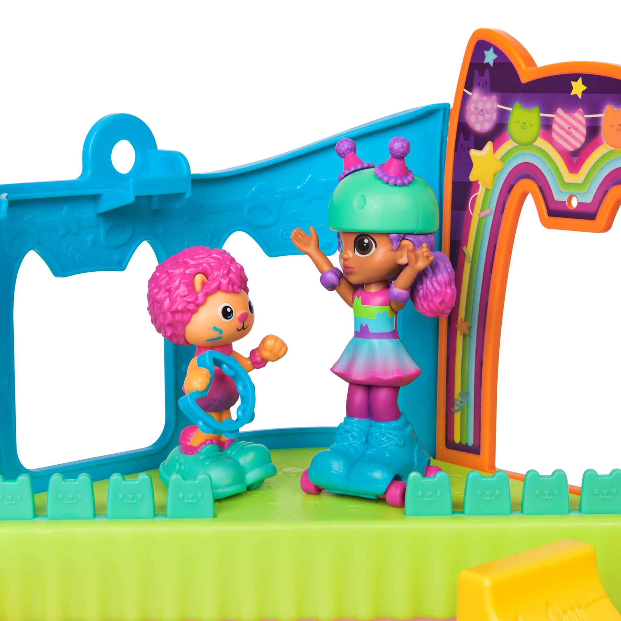 Hot Deal! Gabby's Dollhouse Rooftop Roller Party Playset for Kids
