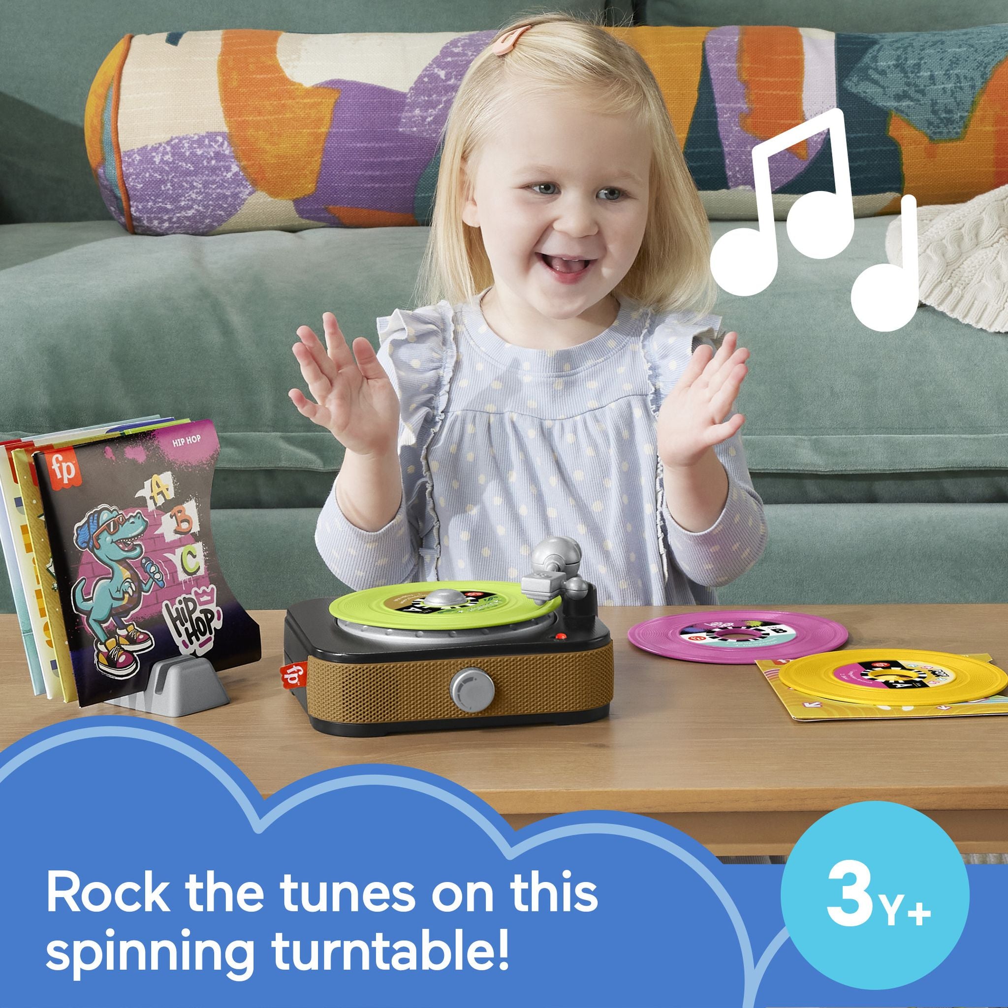 Hot Deal! Fisher-Price Rockin' Record Player for Preschoolers