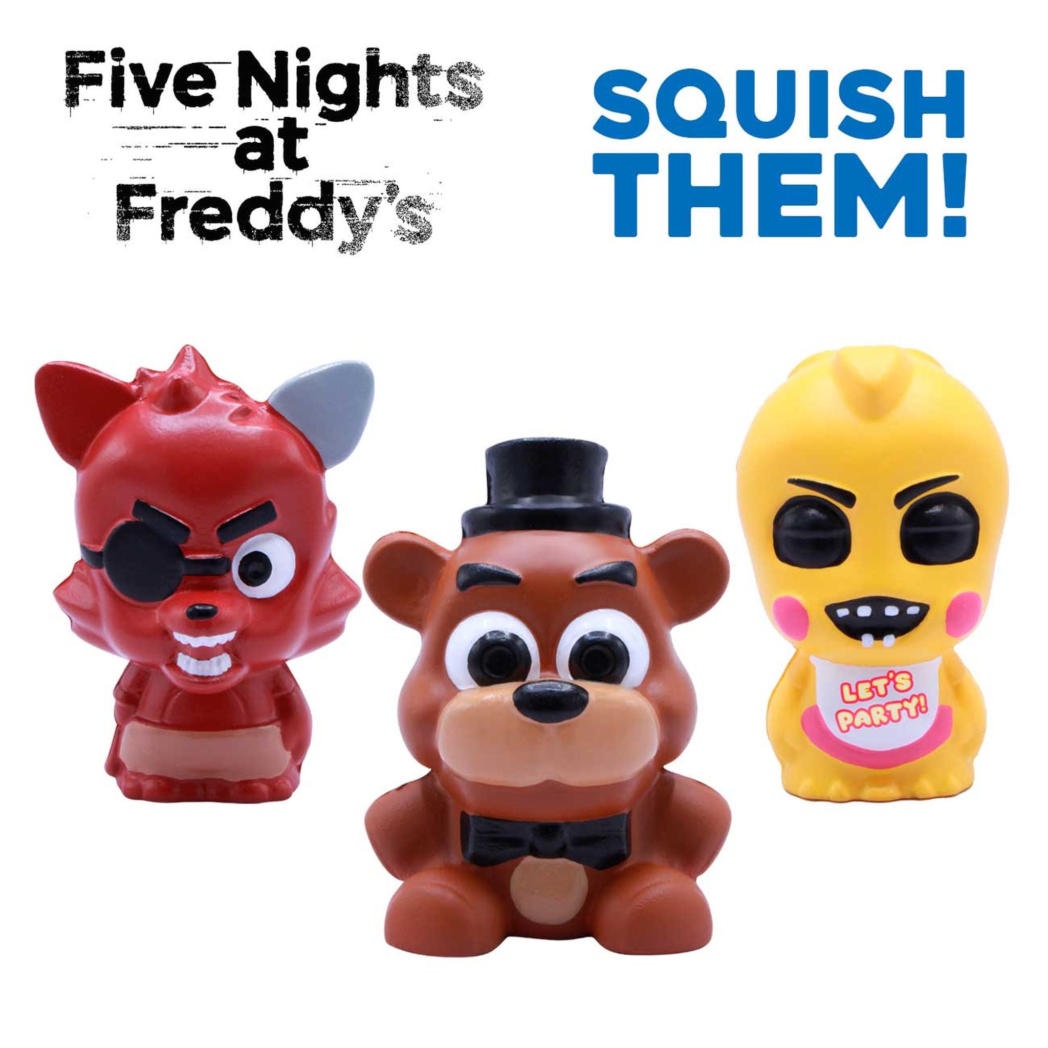 Limited-Time Offer! Five Nights At Freddy's Squishy Figure Blind Bag Set