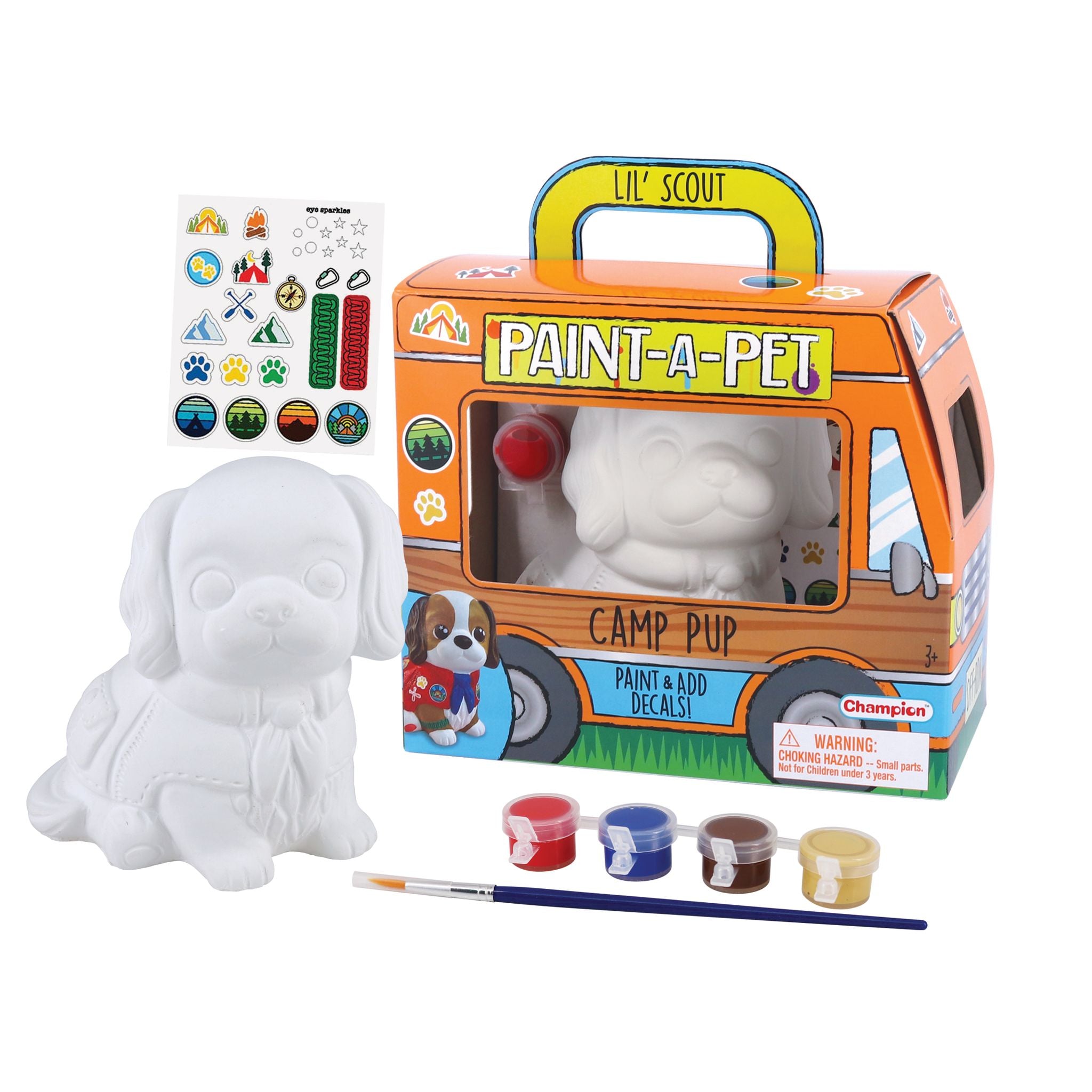 Paint-A-Pet - Camp Pup: DIY Pet Painting Fun