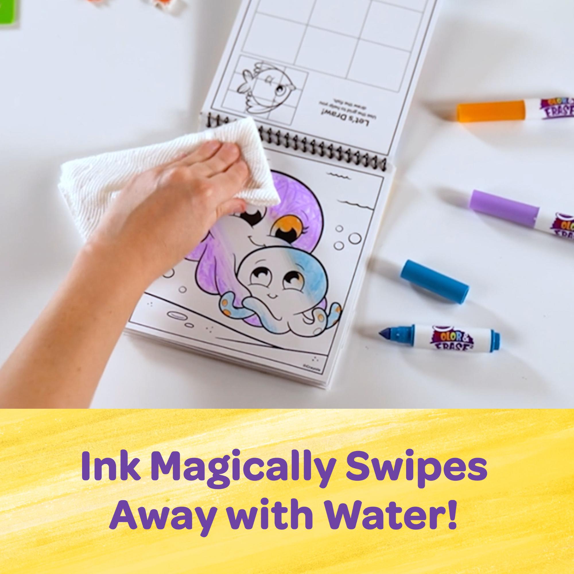 Crayola Reusable Under The Sea Colour & Erase Activity Pad for Kids
