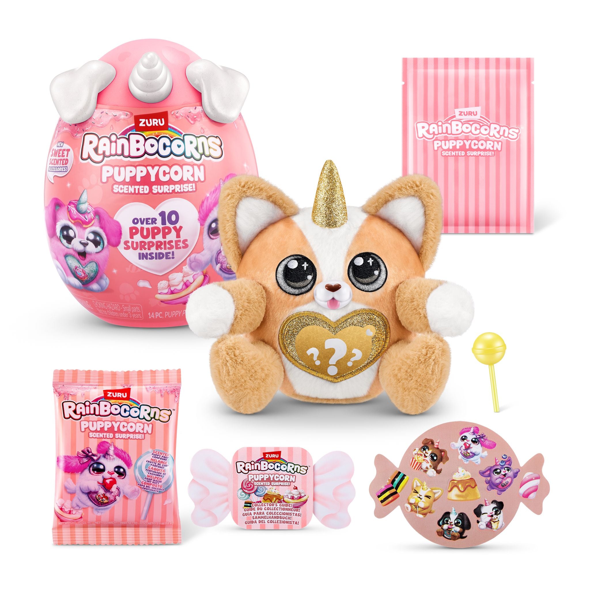 ZURU Rainbocorns Puppycorns Scented Collectible Surprise Set