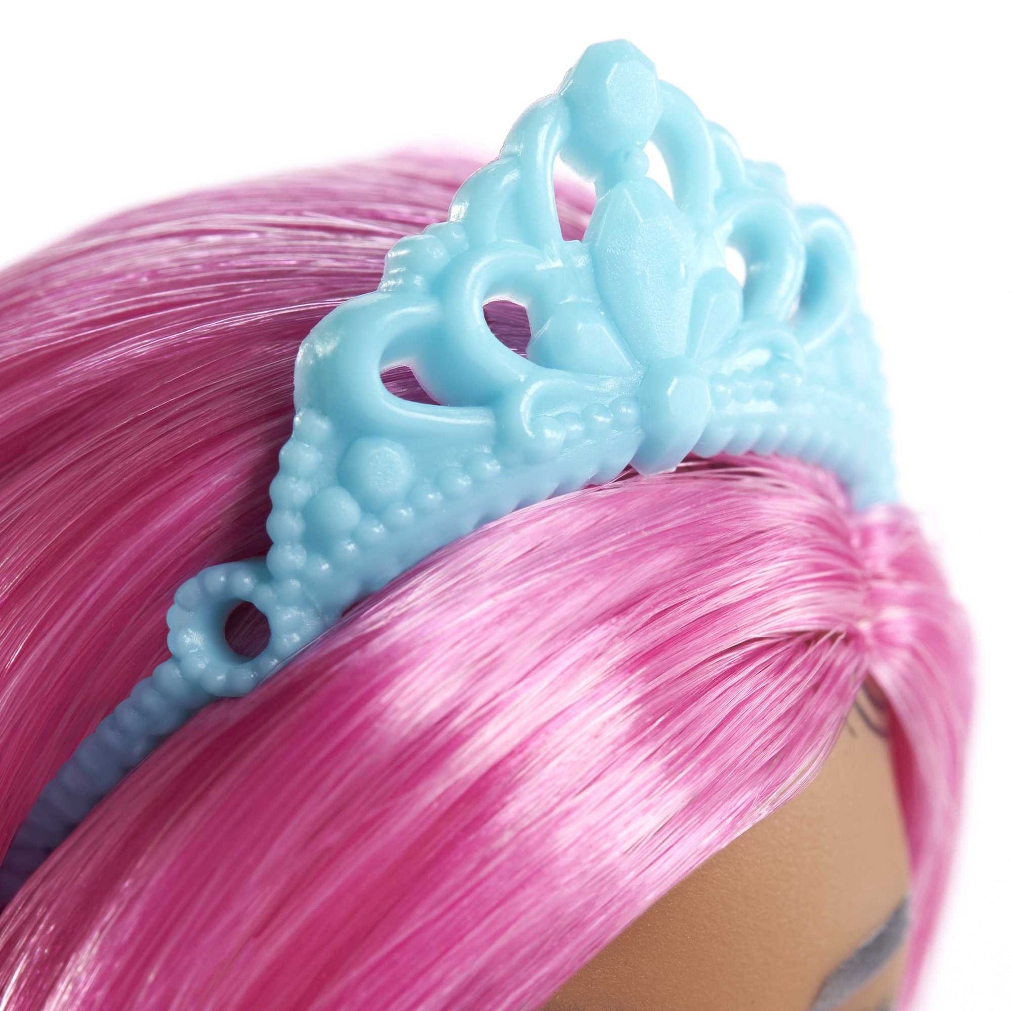 Hot! Barbie Dreamtopia Pink-Haired Fairy Doll