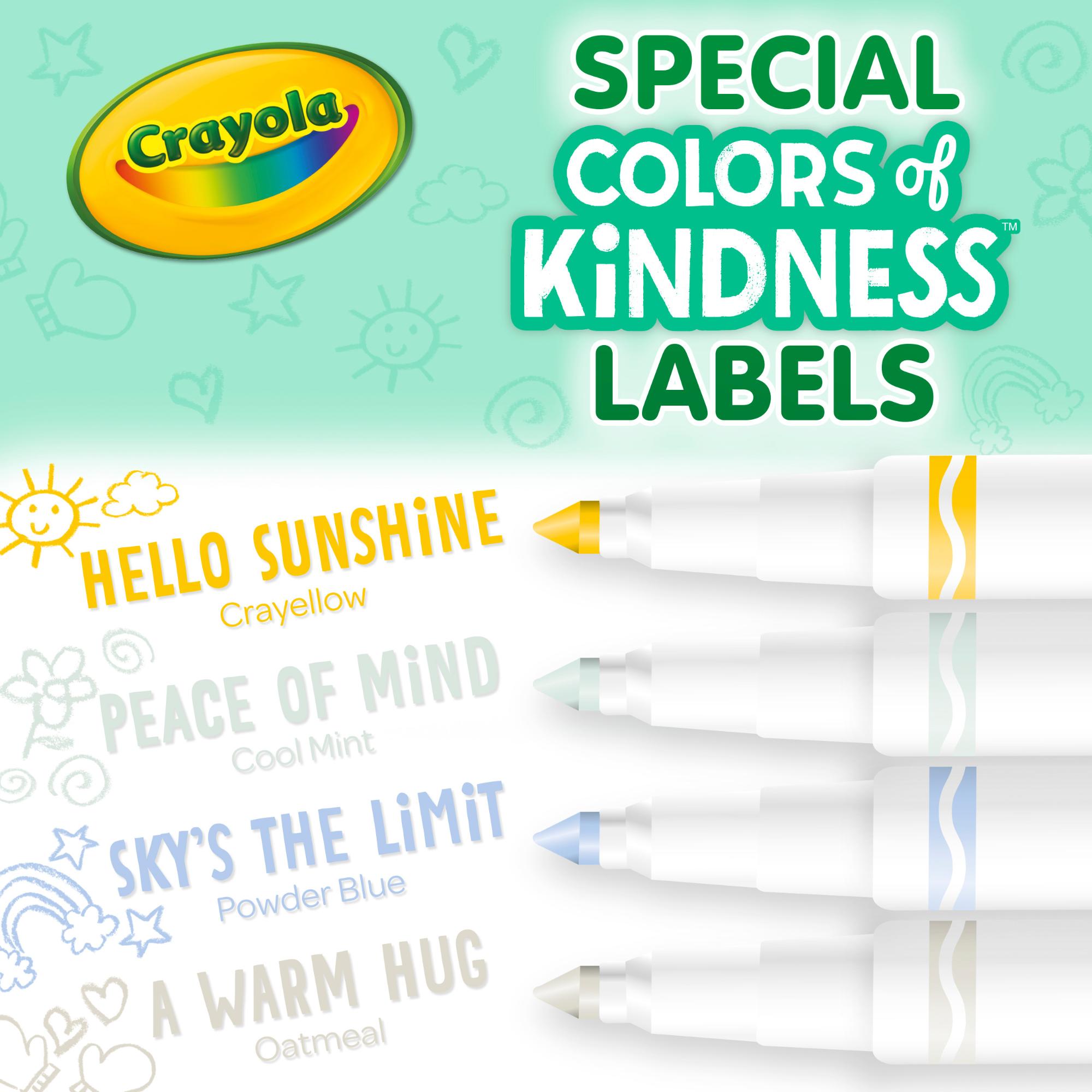 Crayola Washable Fineline Markers - 10 Pack for Kindness and Creativity