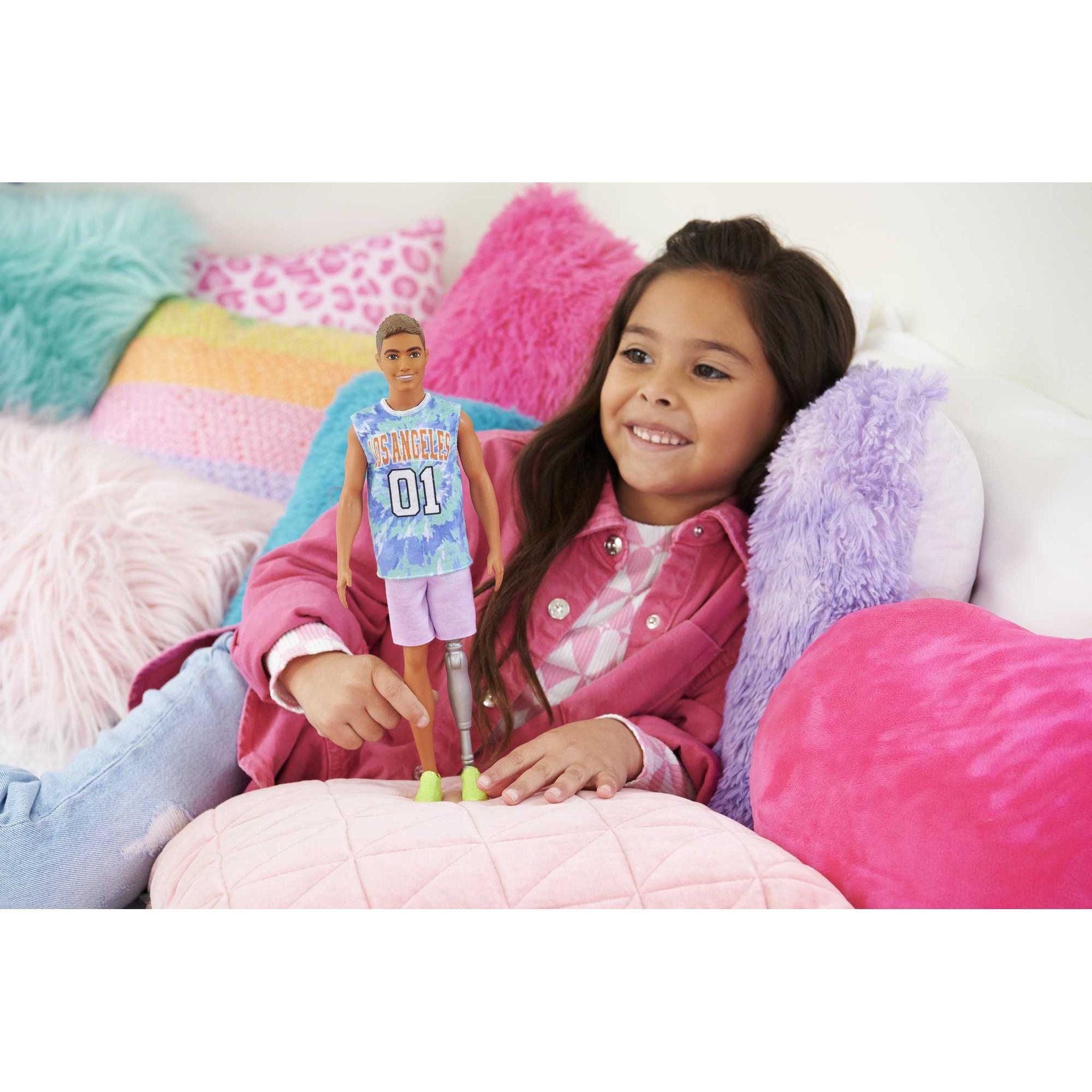 Fashionable Barbie Ken Fashionista Doll with Prosthetic Leg