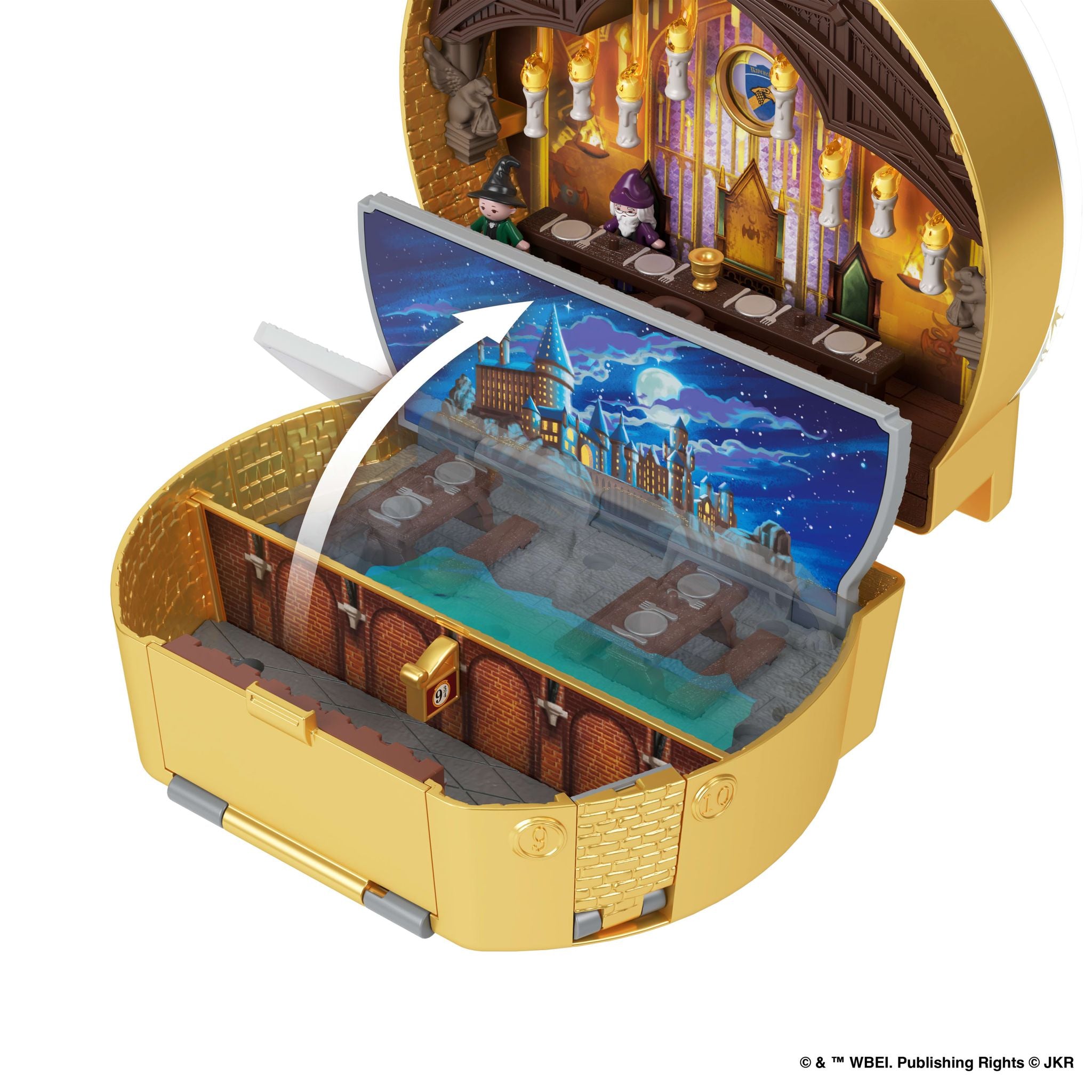 Hot! Polly Pocket Harry Potter Collector's Compact