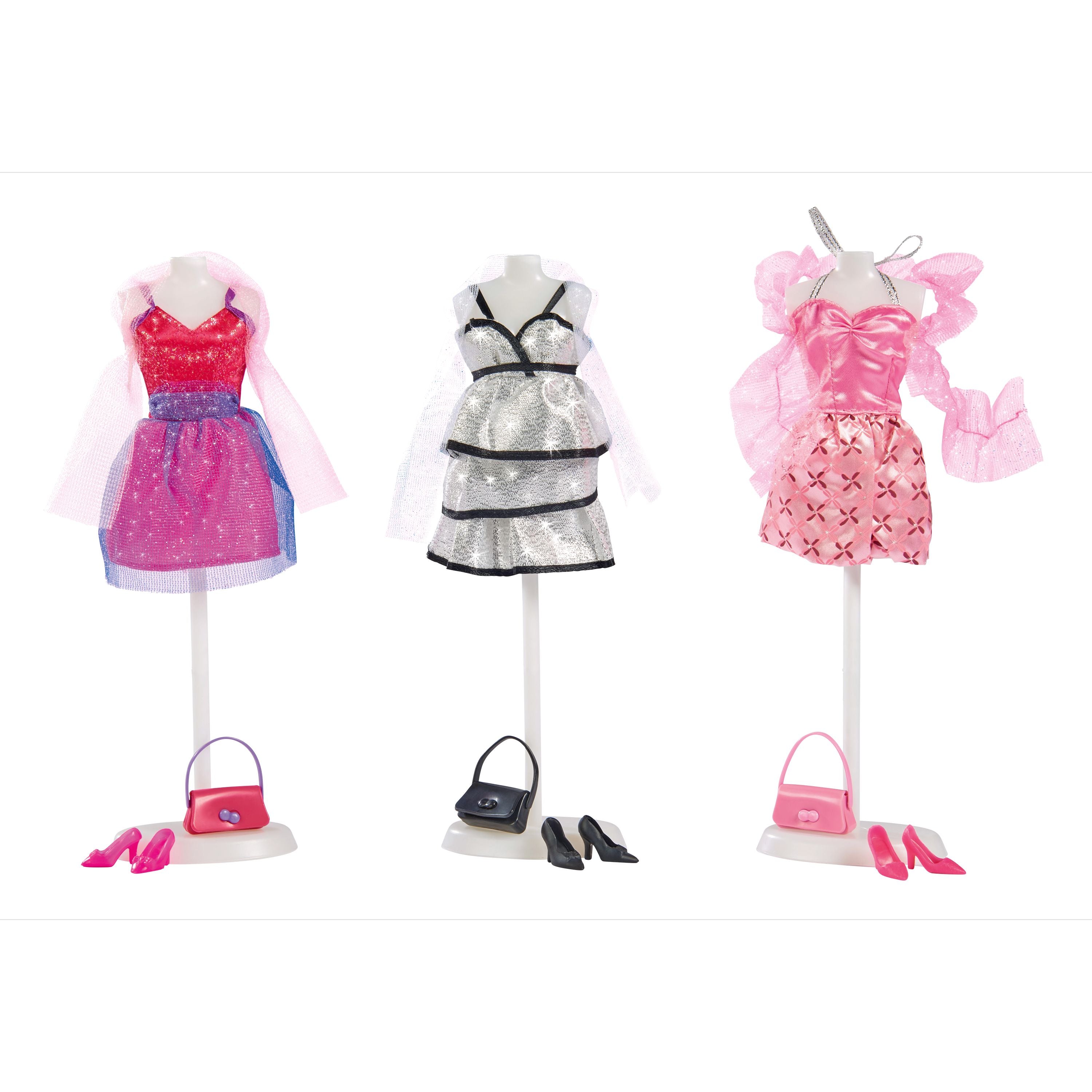 Steffi Love Assorted Styles Glamorous Party Dresses for 29cm Fashion Dolls