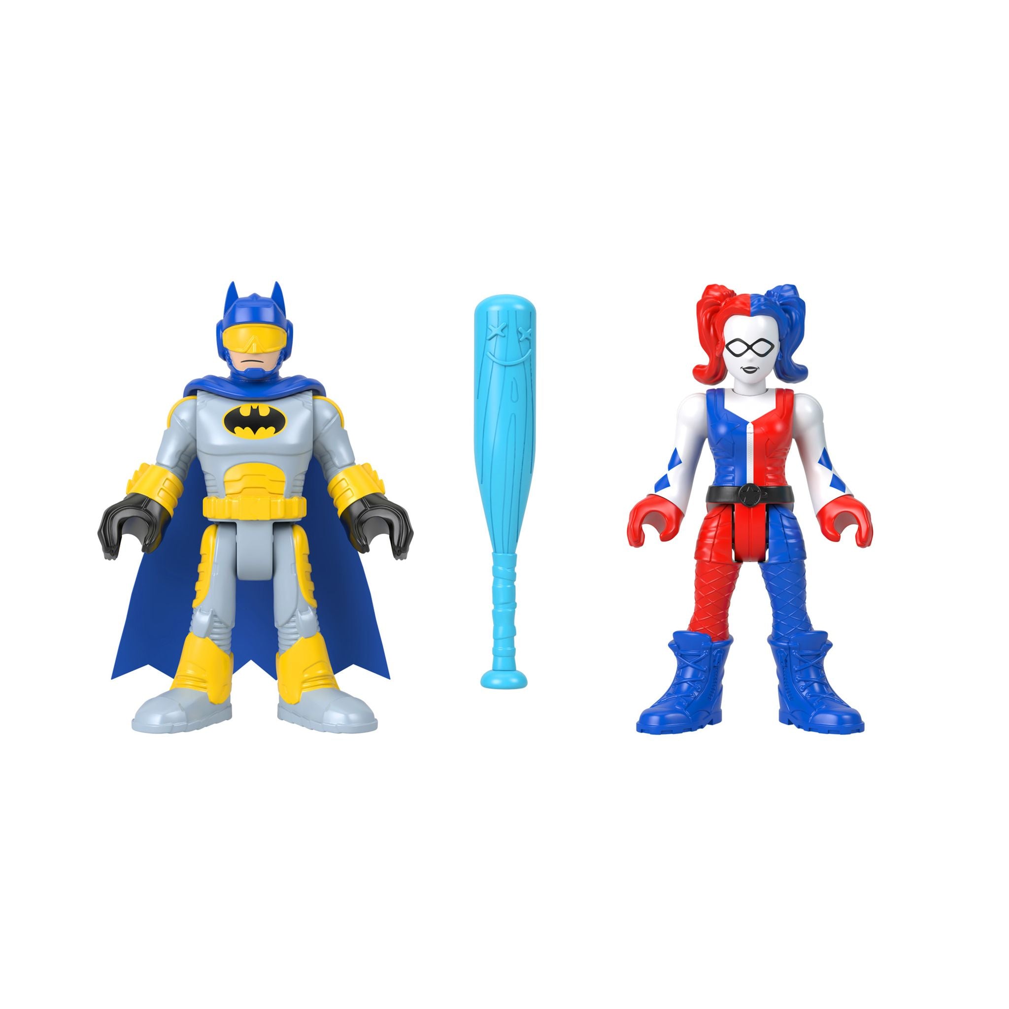 Hot Deal! Fisher-Price Imaginext DC Super Friends Color - Changing Figures: Batman & Harley Quinn