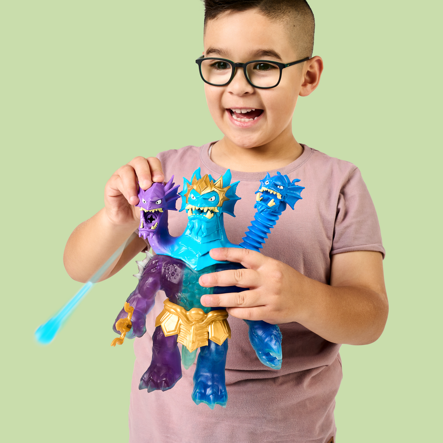 Heroes Of Goo Jit Zu Deep Goo Sea S9: Triple Goo Pack with Gigantic King Hydra