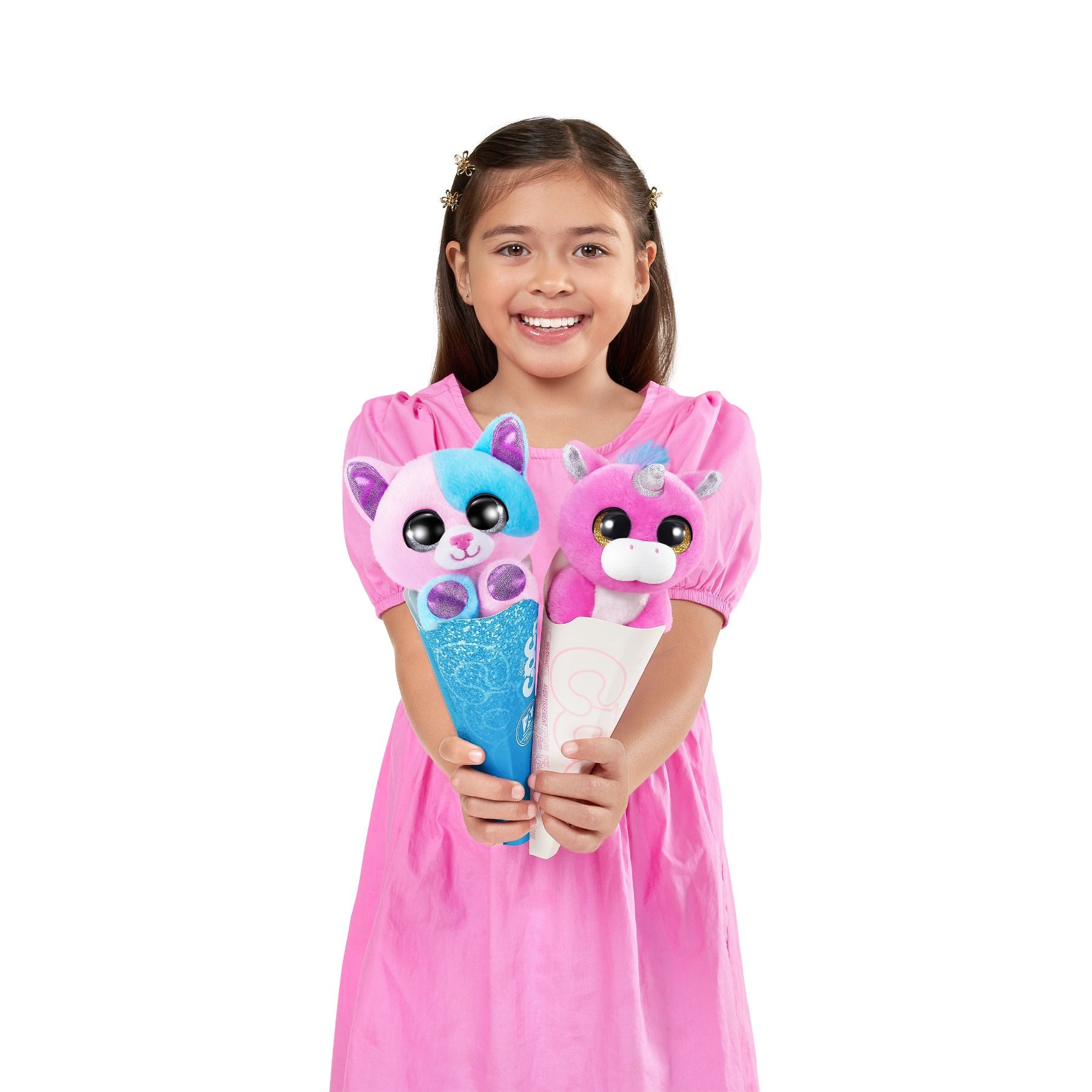 ZURU Coco Surprise Classic Fizzy - Adoptable Pet Plush with Hidden Surprises