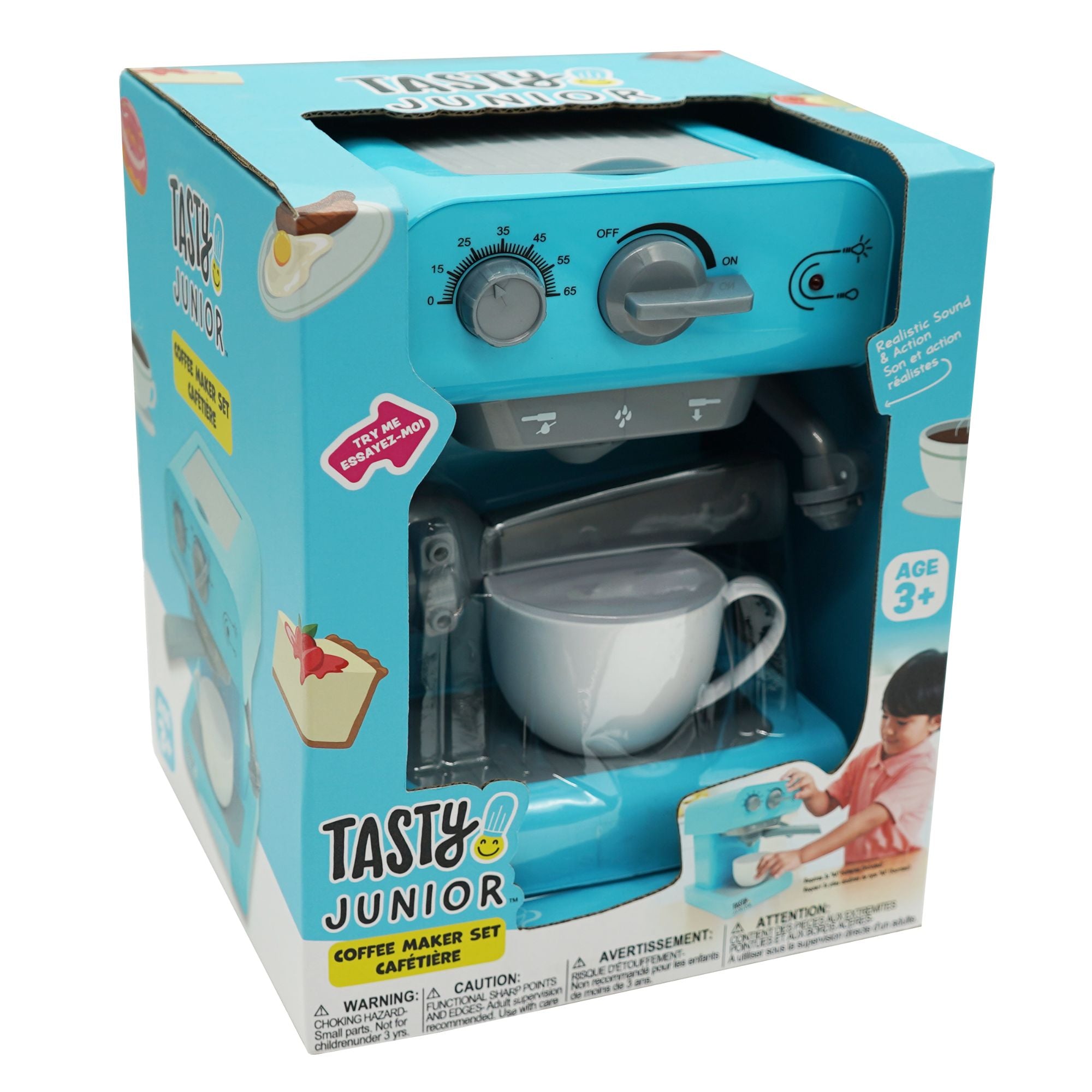 Hot Deal! Tasty Junior Battery - Operated Coffee Maker Set