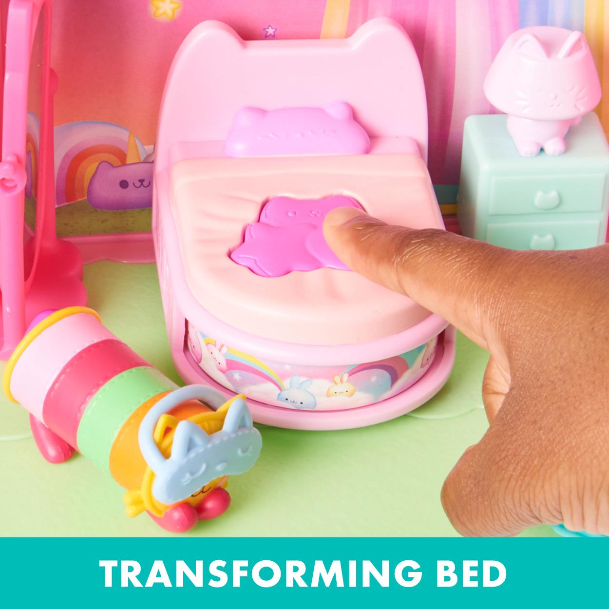 Gabby's Dollhouse Sweet Dreams Bedroom Playset with Surprise Accessories