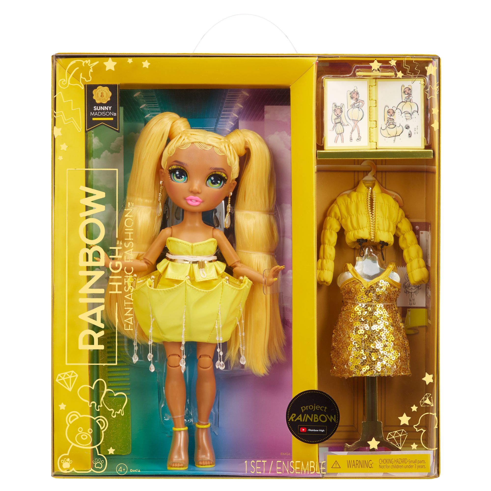 Rainbow High Sunny - A Fantastic Fashion Doll with Colorful Appeal
