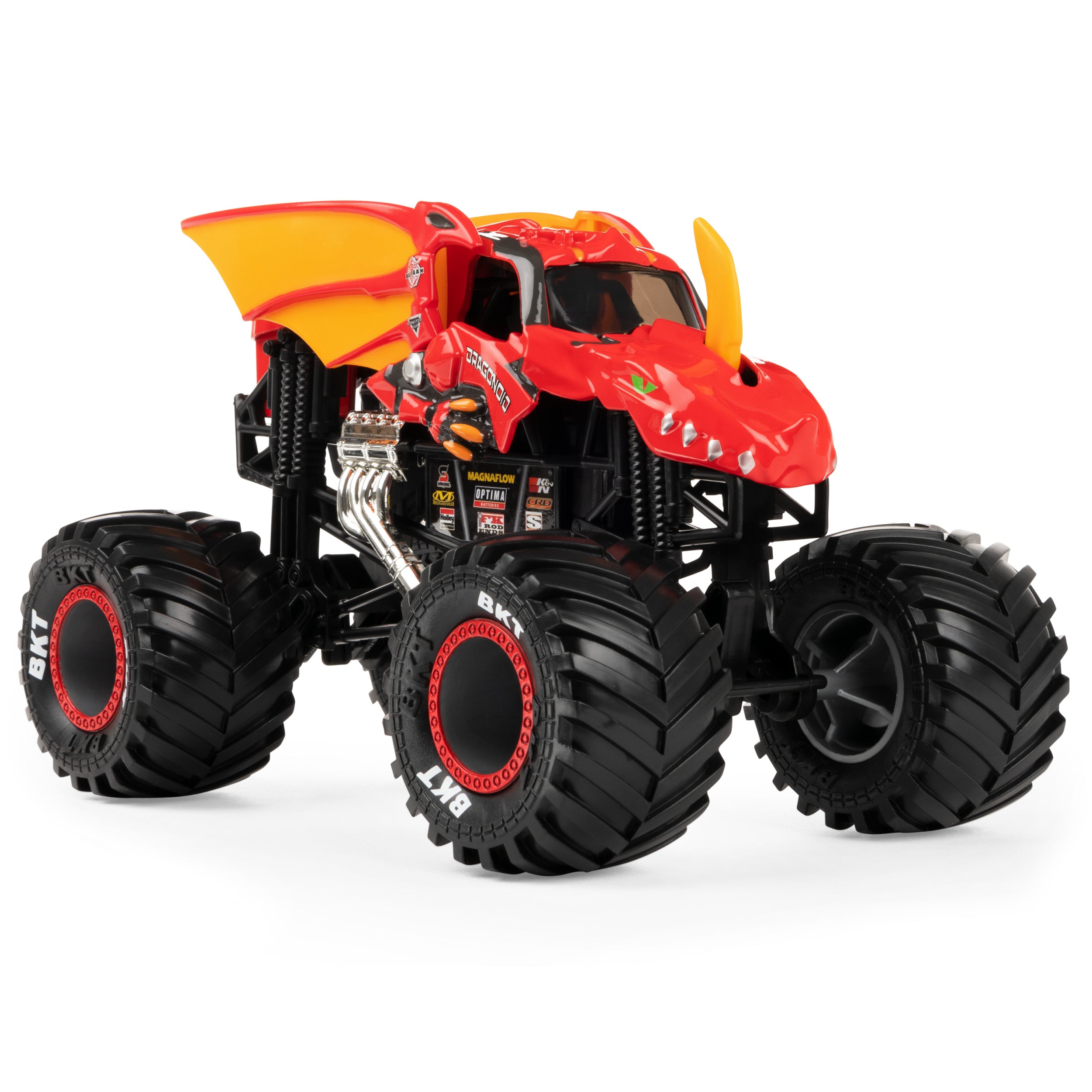 1:24 Scale Monster Jam Die - Cast Monster Truck with Bakugan Dragonoid Design