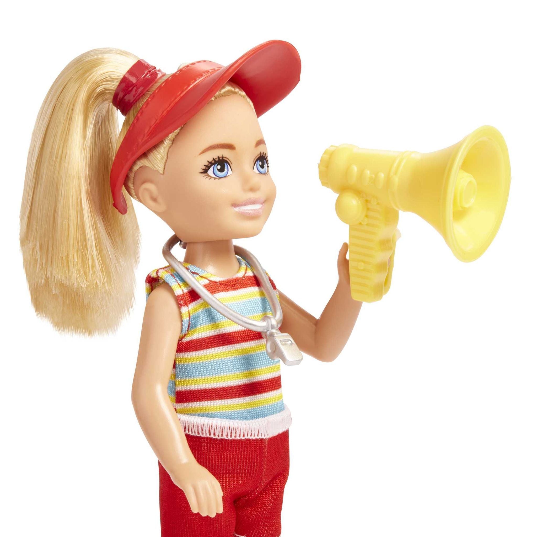 Hot! Barbie Chelsea Lifeguard Career Doll