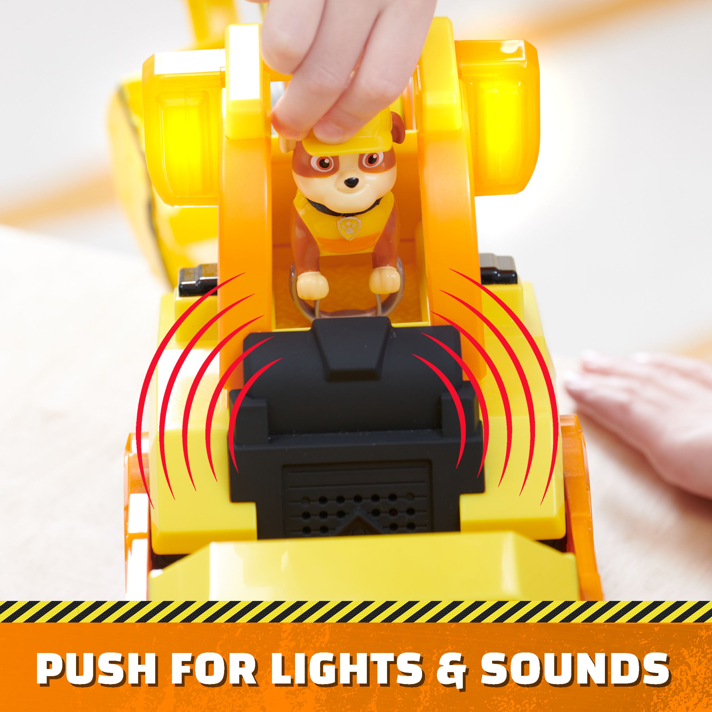 Hot! Rubble's Bark Yard Deluxe Bulldozer Toy