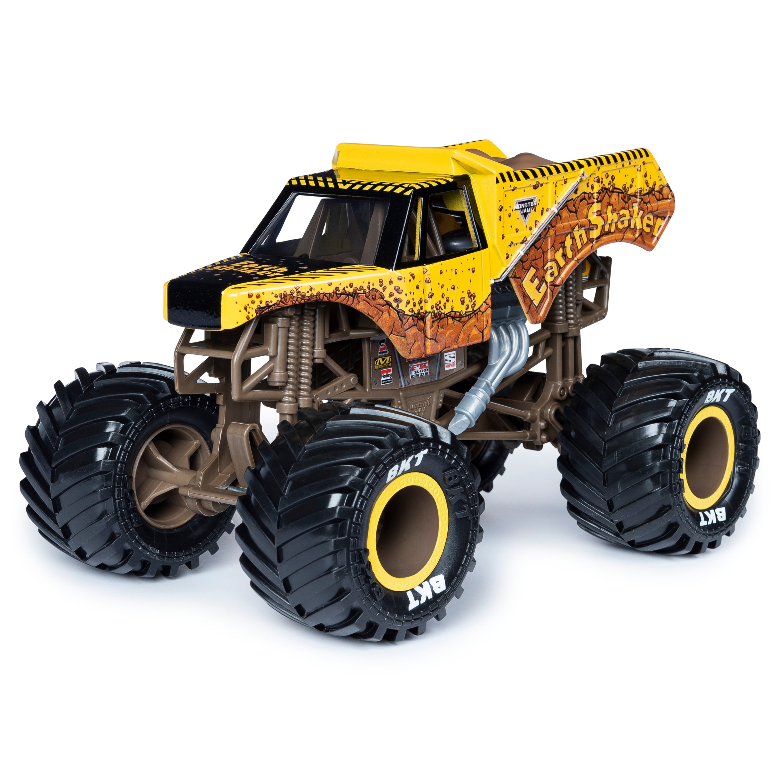 1:24 Scale Die - Cast Monster Jam Monster Truck Earth Shaker with Great Traction